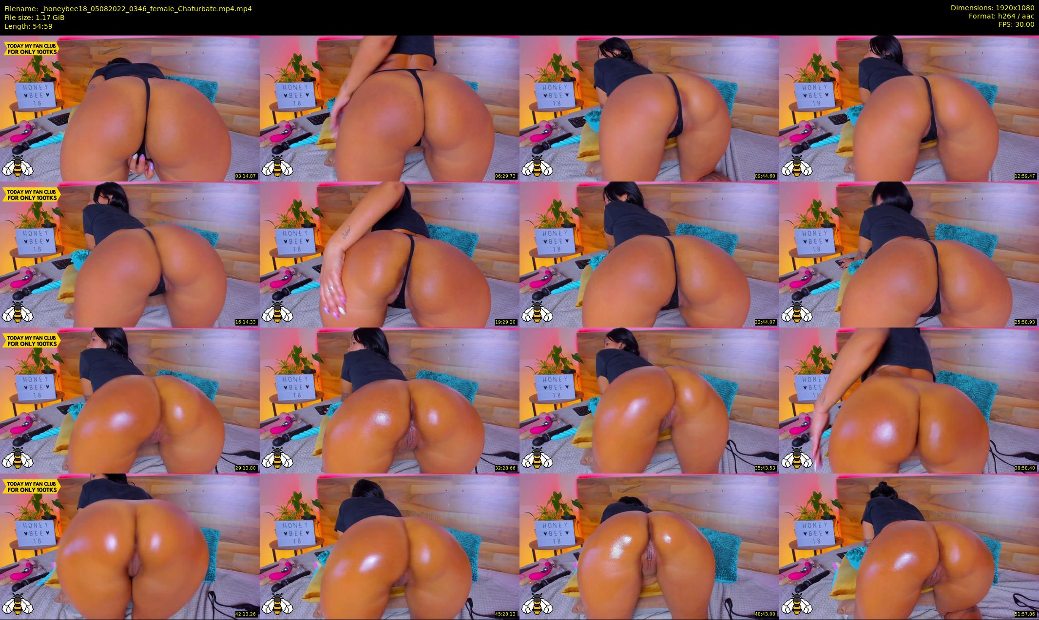_honeybee18 — 55 minute Chaturbate female cam show recording, 1080p, Aug 5, 2022
