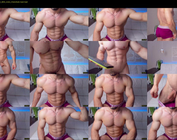 adam_muscle_ — 57 minute Chaturbate male cam show recording, 1080p, Aug 4, 2022