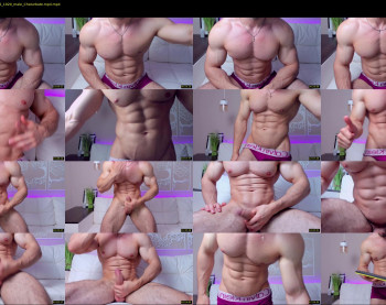 adam_muscle_ — 54 minute Chaturbate male cam show recording, 1080p, Aug 4, 2022