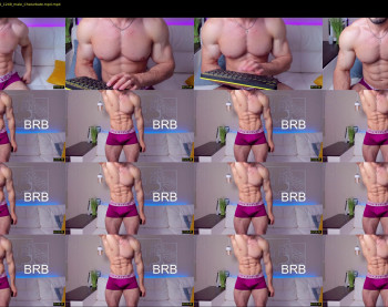 adam_muscle_ — 47 minute Chaturbate male cam show recording, 1080p, Aug 4, 2022