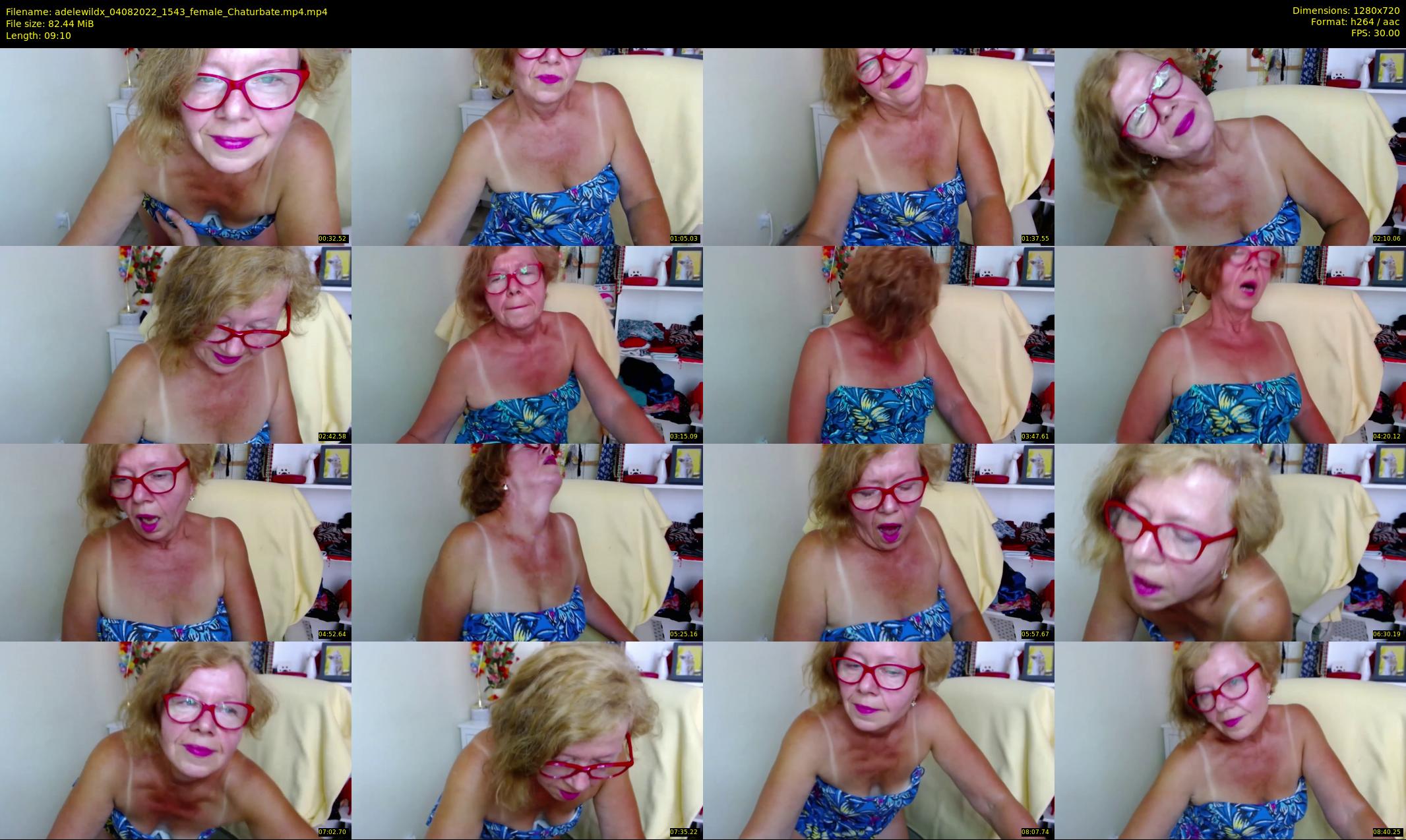 adelewildx — 10 minute Chaturbate female cam show recording, 720p, Aug 4, 2022