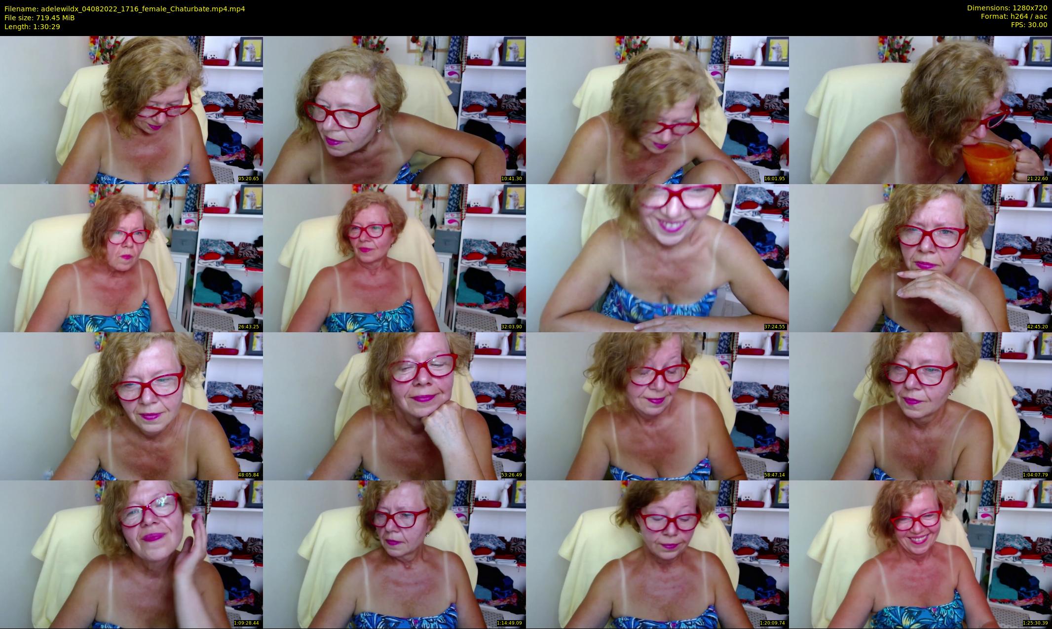 adelewildx — 91 minute Chaturbate female cam show recording, 720p, Aug 4, 2022