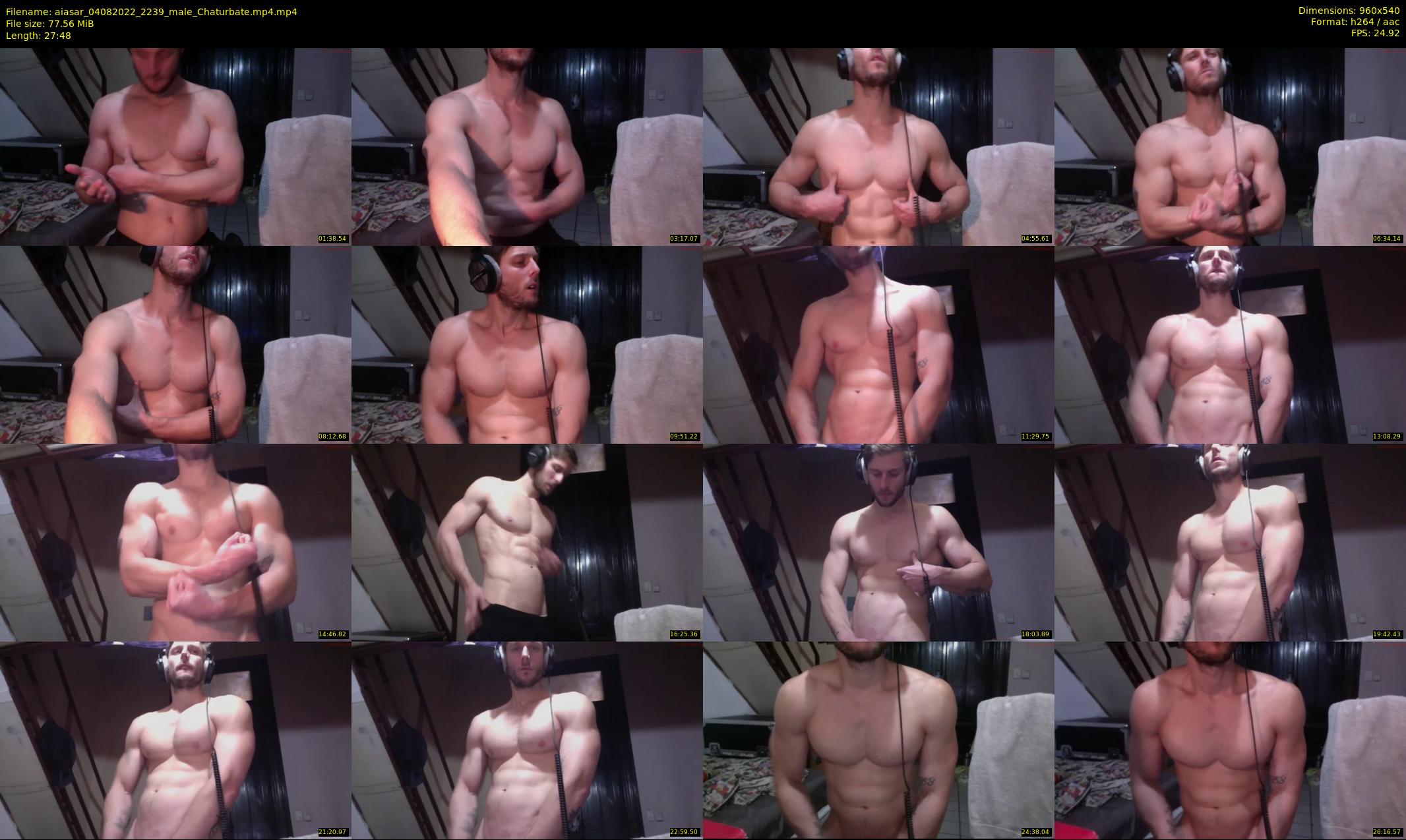 aiasar — 28 minute Chaturbate male cam show recording, 480p, Aug 4, 2022