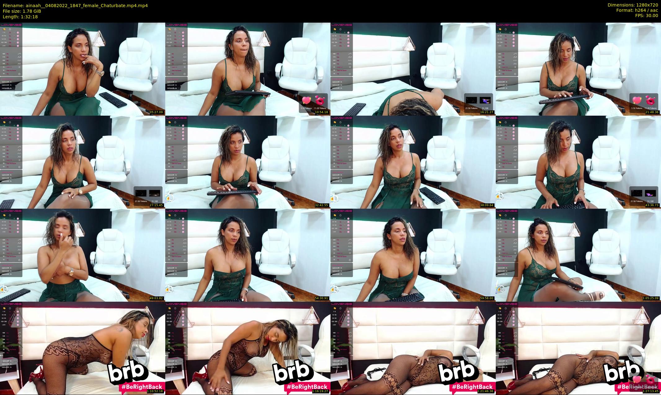 ainaah_ — 93 minute Chaturbate female cam show recording, 720p, Aug 4, 2022