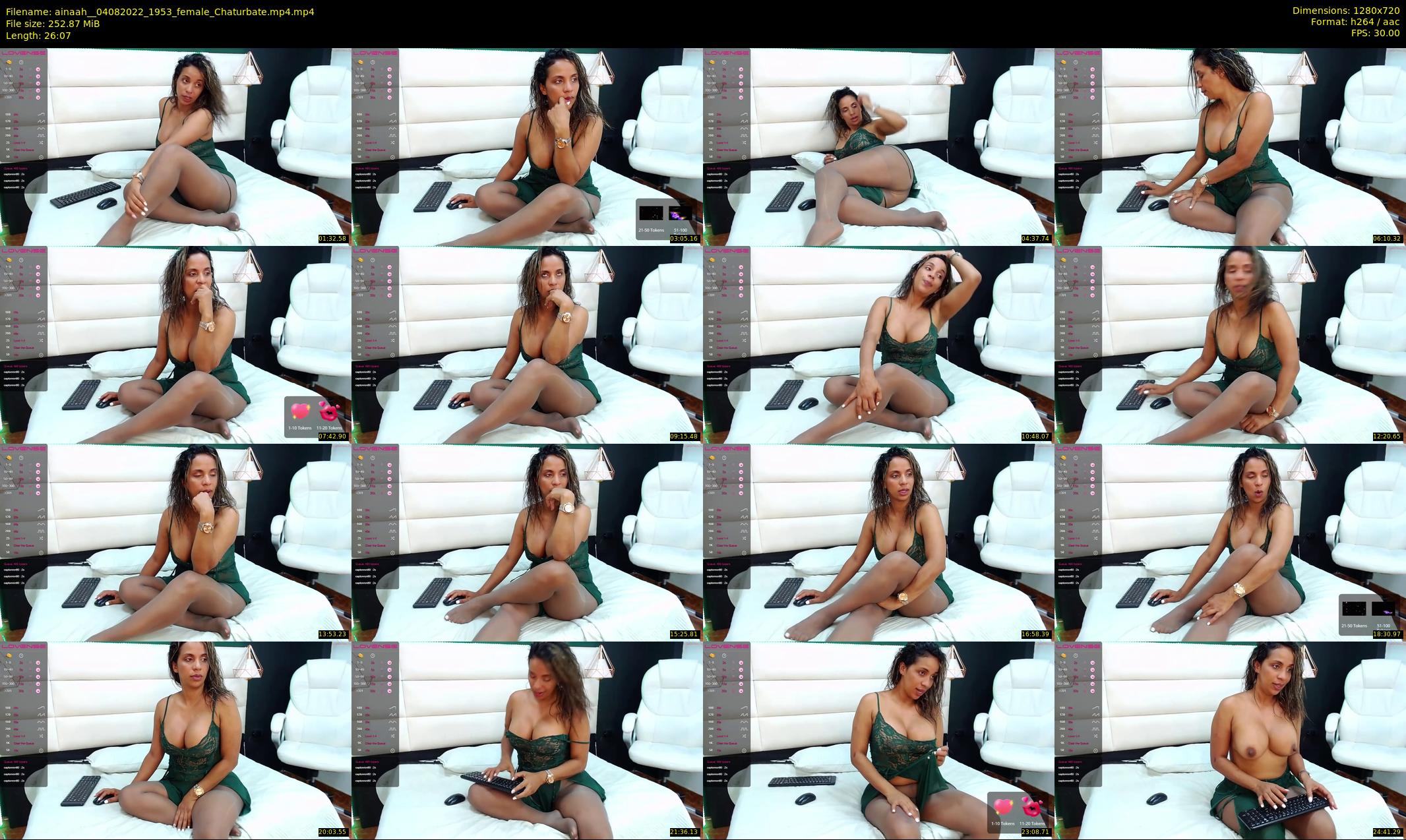 ainaah_ — 27 minute Chaturbate female cam show recording, 720p, Aug 4, 2022