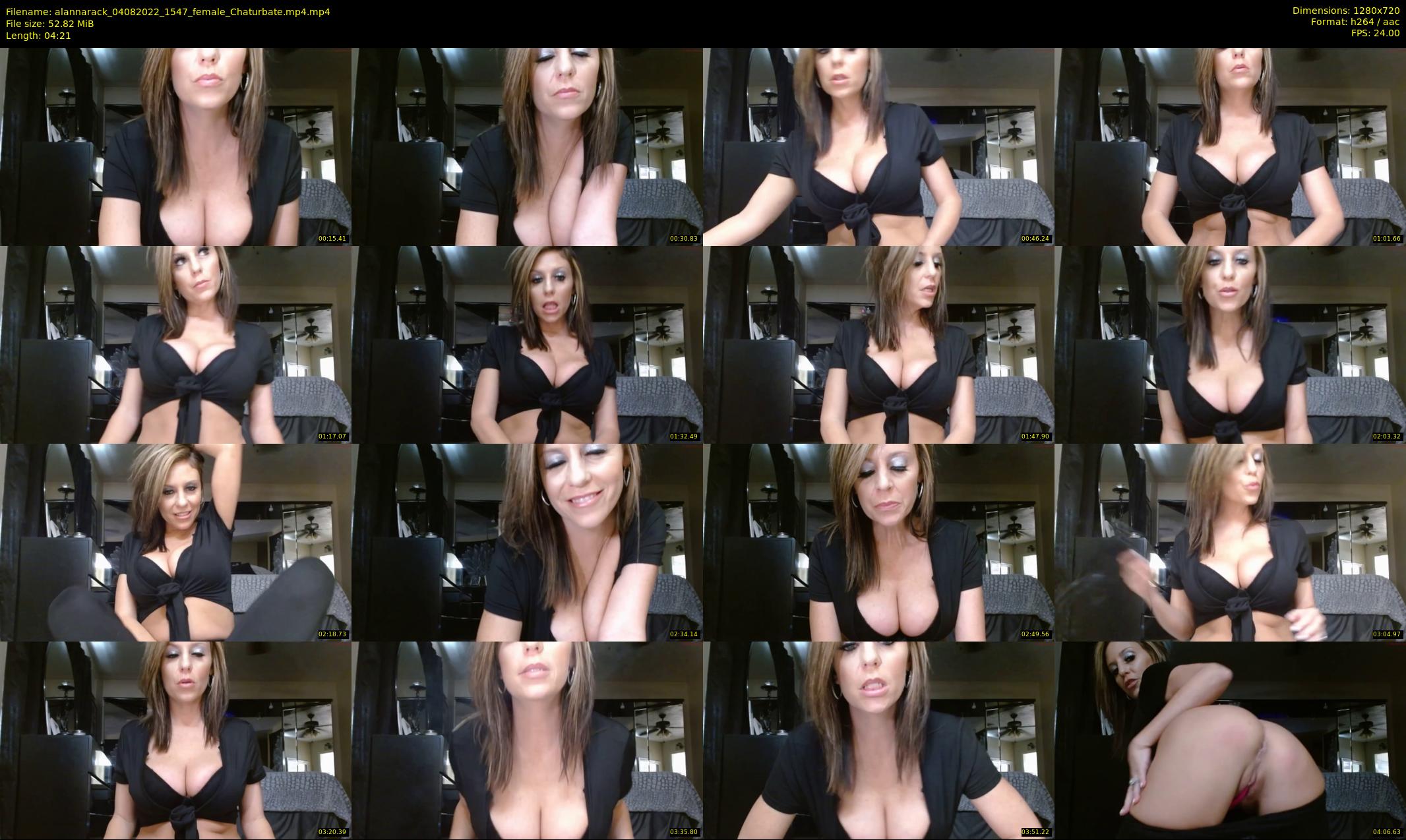 alannarack — 5 minute Chaturbate female cam show recording, 720p, Aug 4, 2022