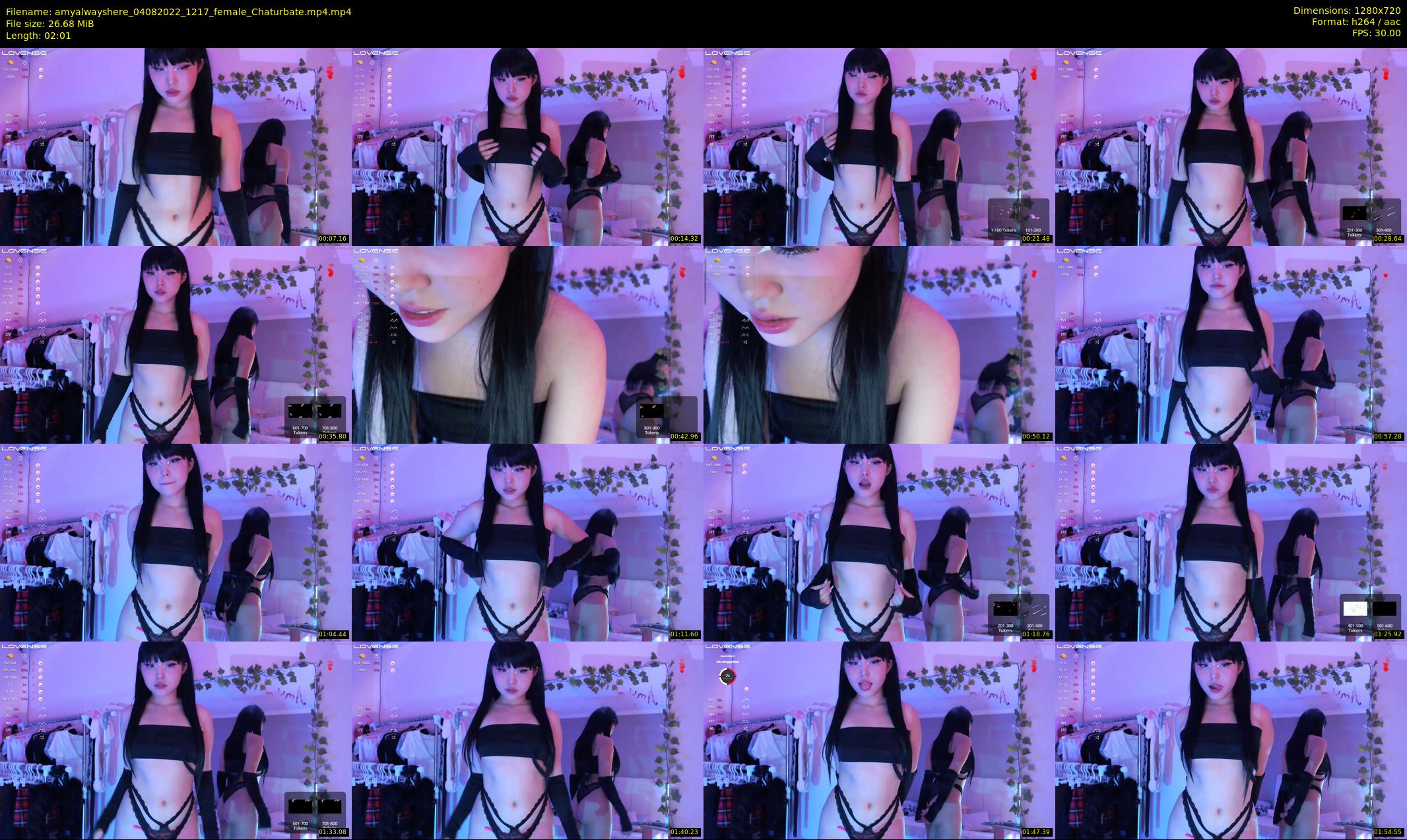 amyalwayshere — 3 minute Chaturbate female cam show recording, 720p, Aug 4, 2022