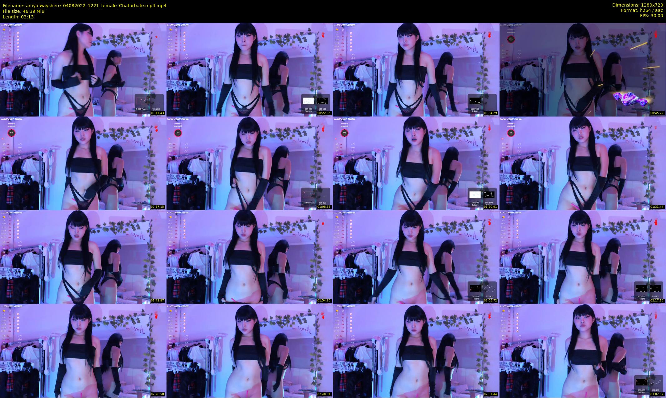 amyalwayshere — 4 minute Chaturbate female cam show recording, 720p, Aug 4, 2022