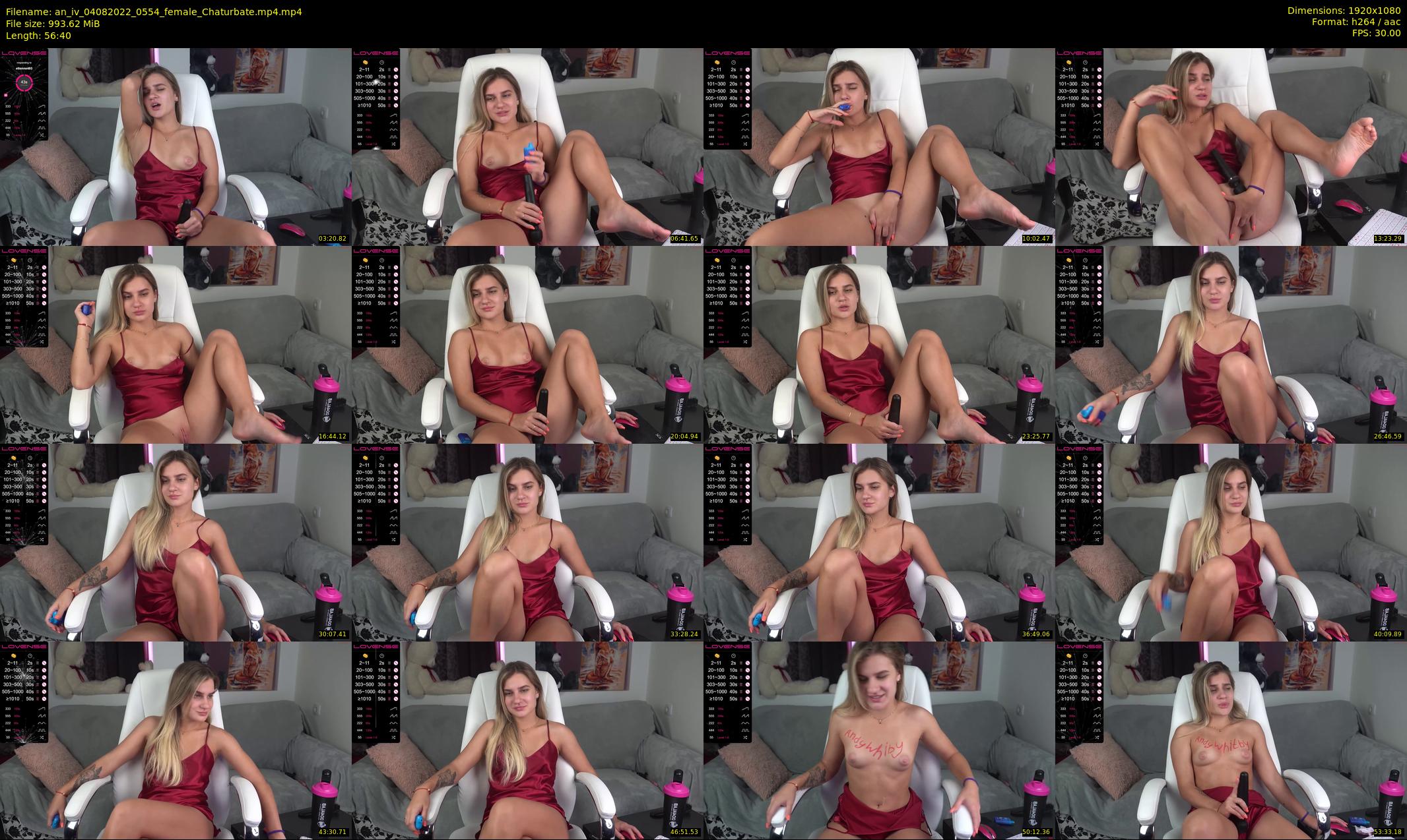 an_iv — 57 minute Chaturbate female cam show recording, 1080p, Aug 4, 2022