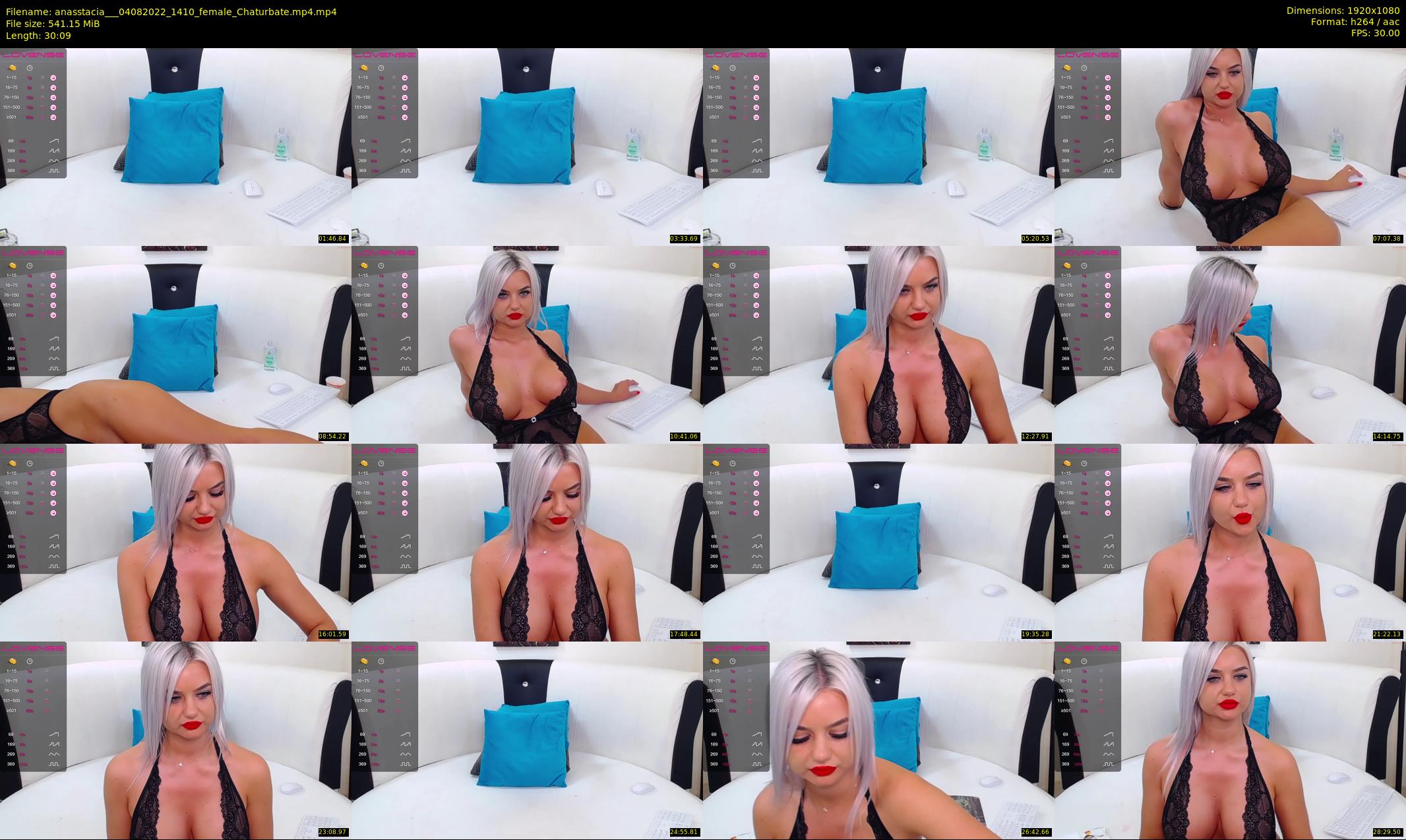 anasstacia__ — 31 minute Chaturbate female cam show recording, 1080p, Aug 4, 2022