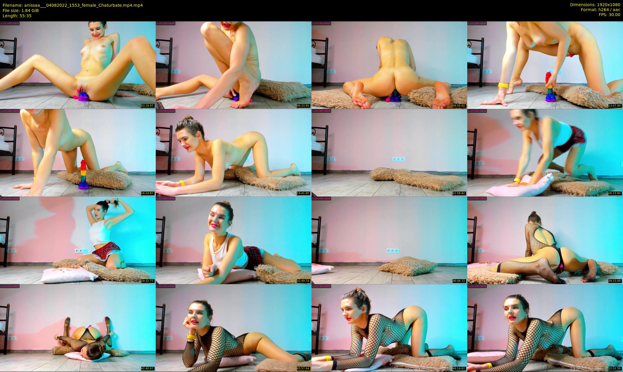anissaa__ — 56 minute Chaturbate female cam show recording, 1080p, Aug 4, 2022