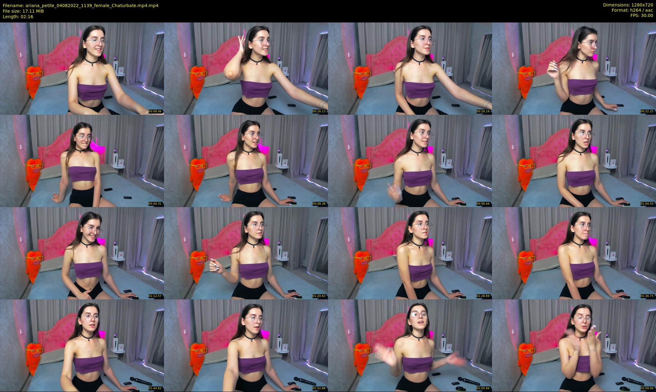 ariana_petite — 3 minute Chaturbate female cam show recording, 720p, Aug 4, 2022