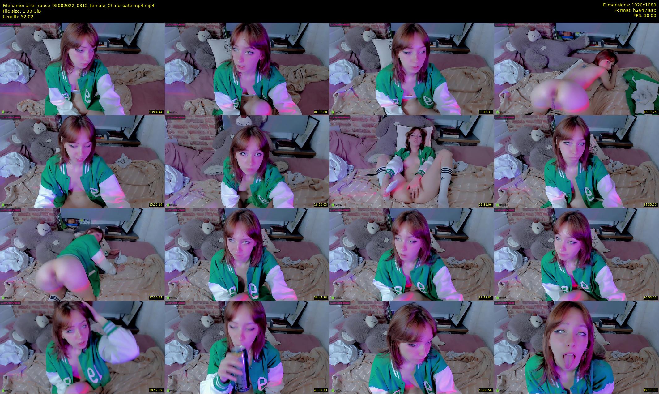 ariel_rouse — 53 minute Chaturbate female cam show recording, 1080p, Aug 5, 2022