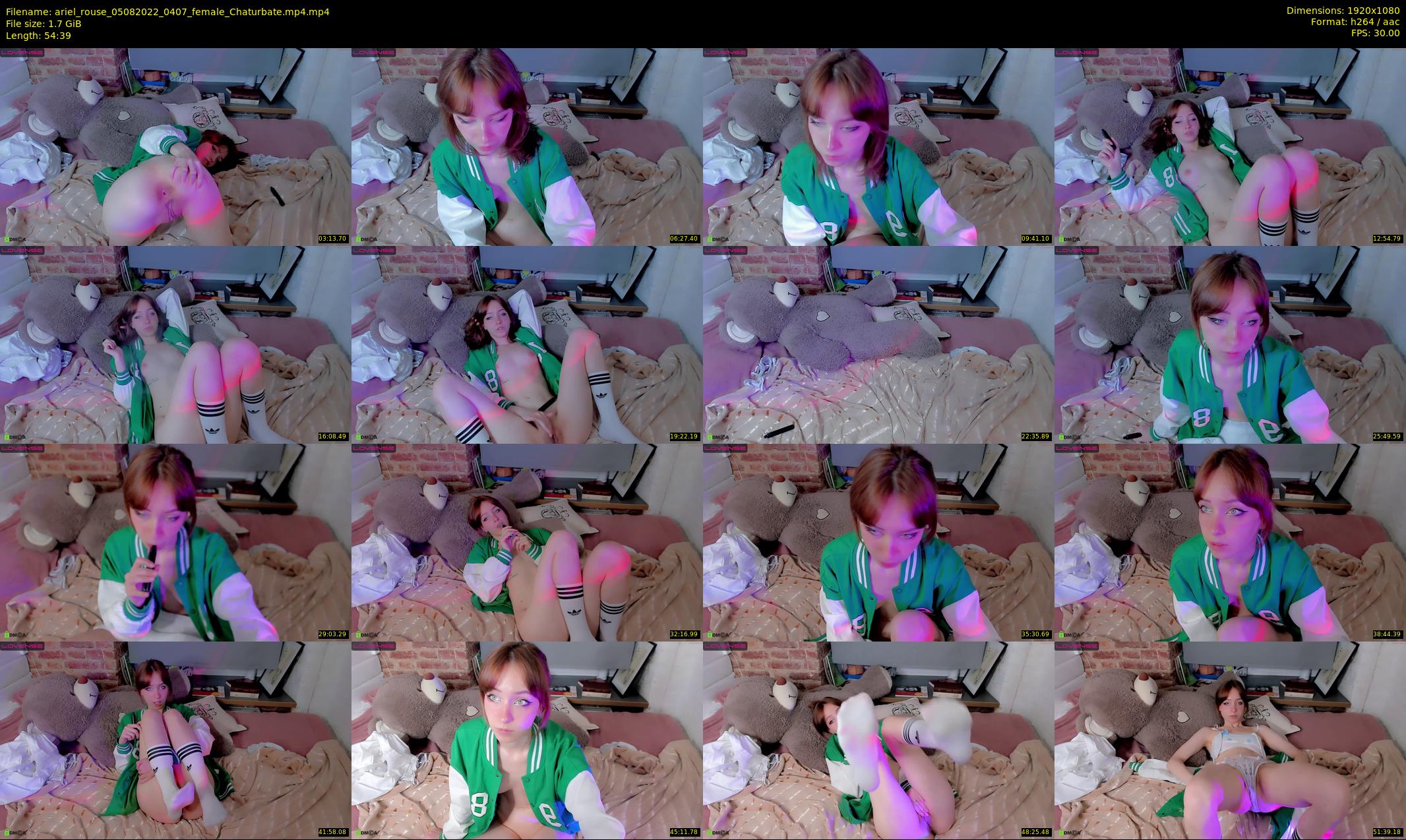 ariel_rouse — 55 minute Chaturbate female cam show recording, 1080p, Aug 5, 2022