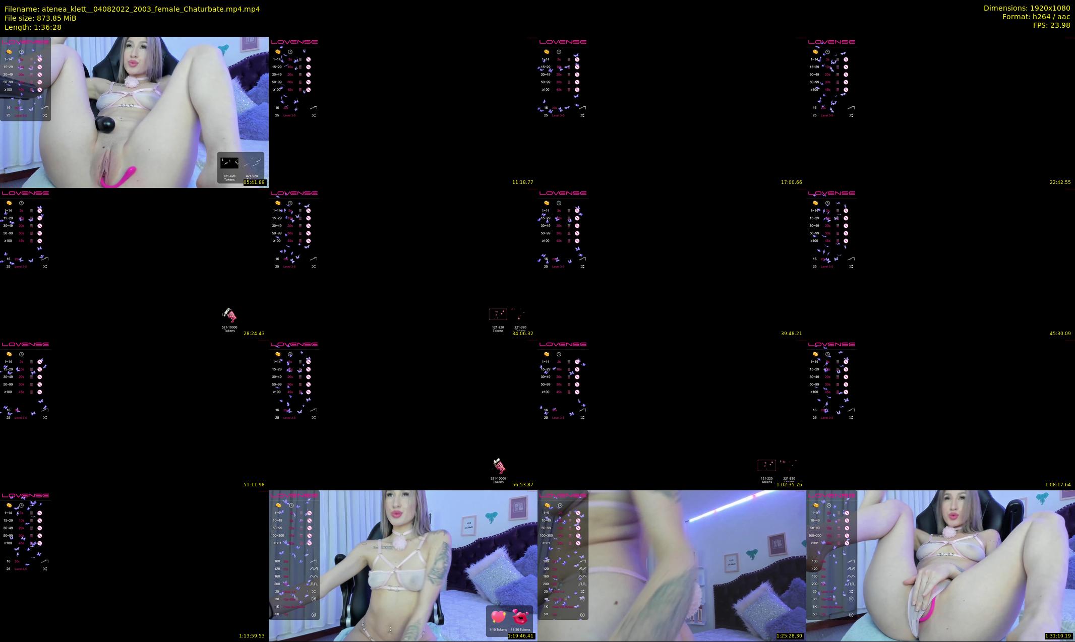atenea_klett_ — 97 minute Chaturbate female cam show recording, 1080p, Aug 4, 2022