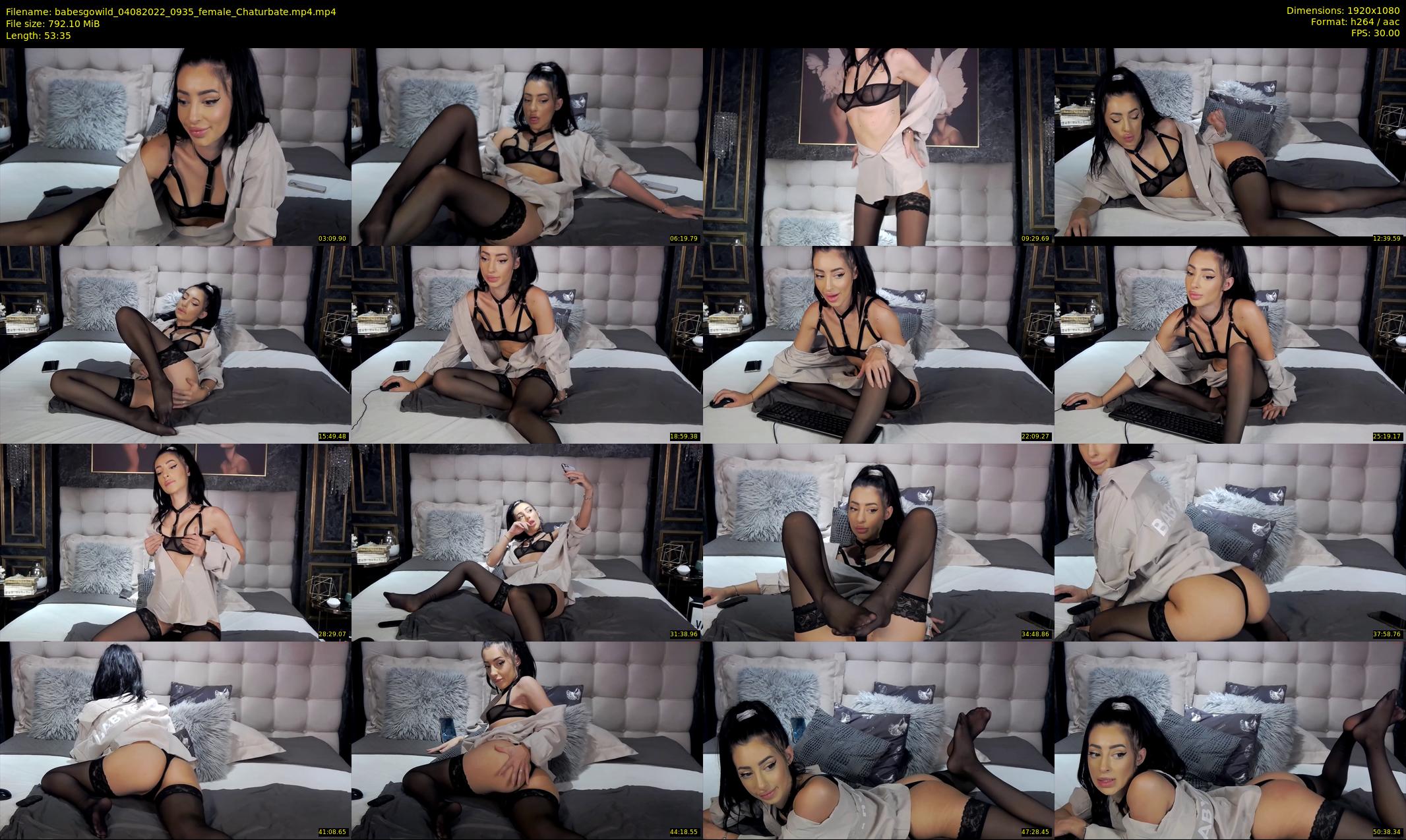 babesgowild — 54 minute Chaturbate couple cam show recording, 1080p, Aug 4, 2022