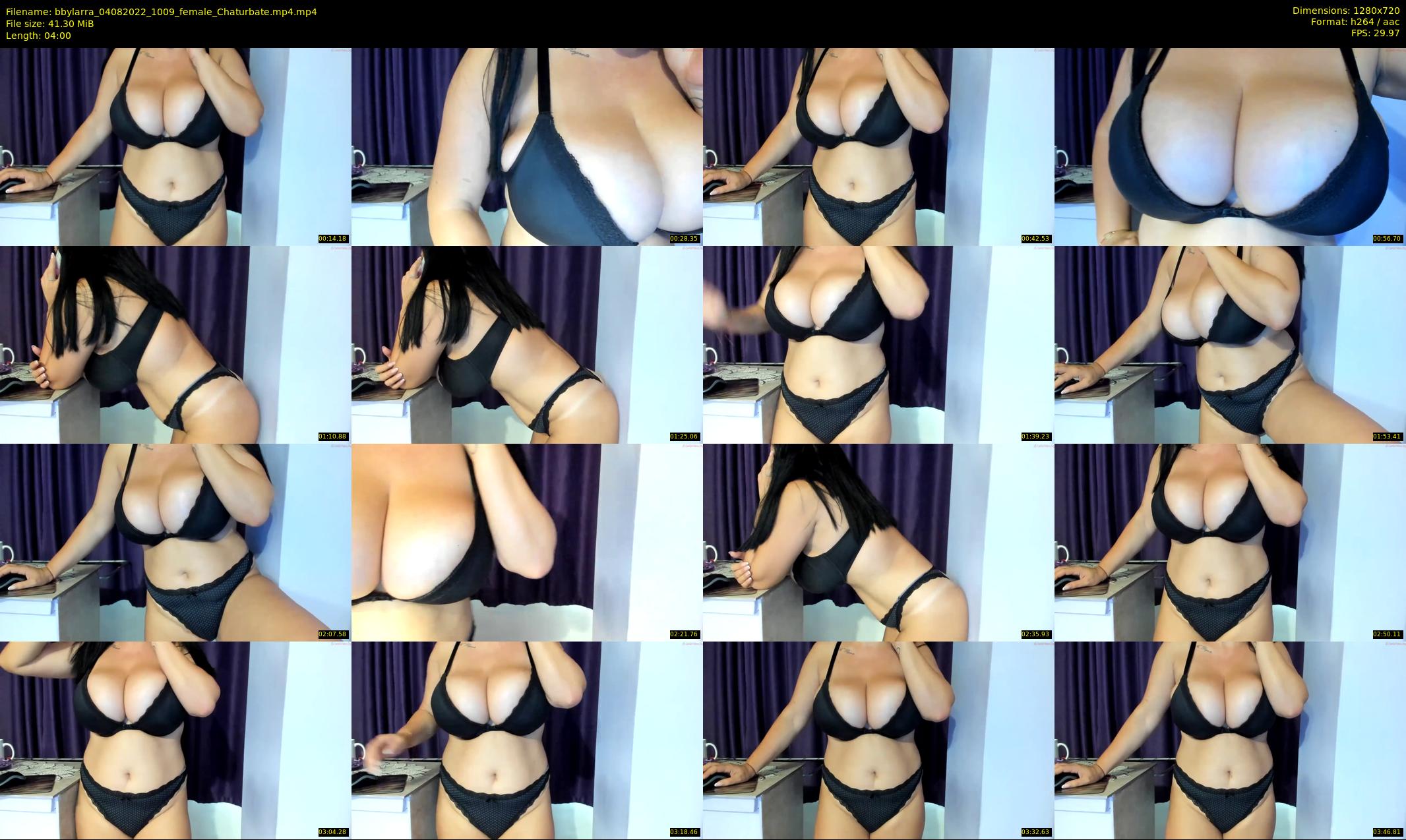 bbylarra — 4 minute Chaturbate couple cam show recording, 720p, Aug 4, 2022