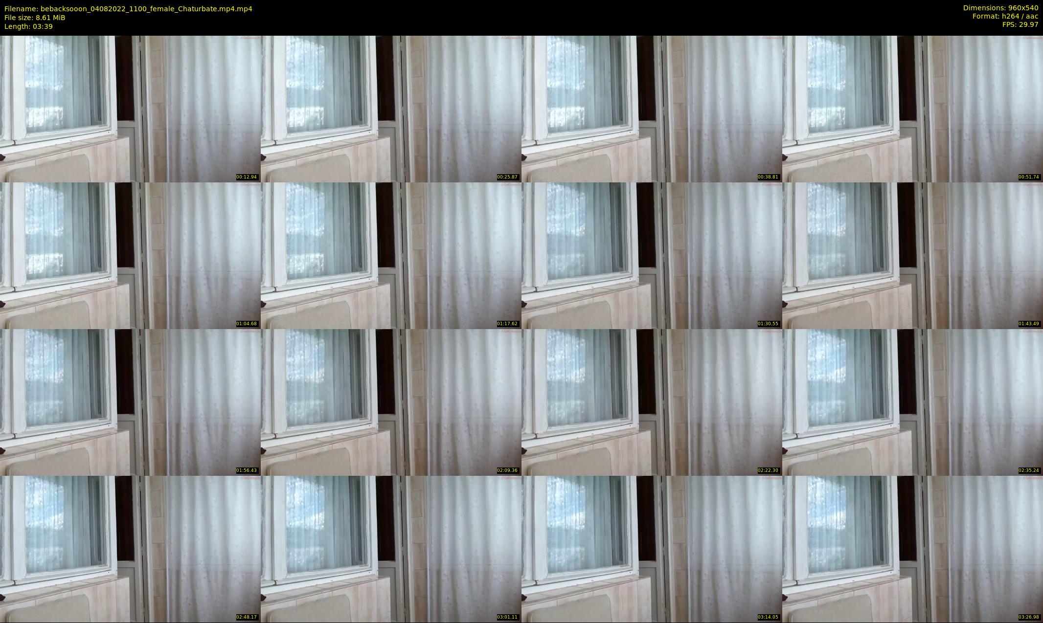 bebacksooon — 4 minute Chaturbate female cam show recording, 480p, Aug 4, 2022