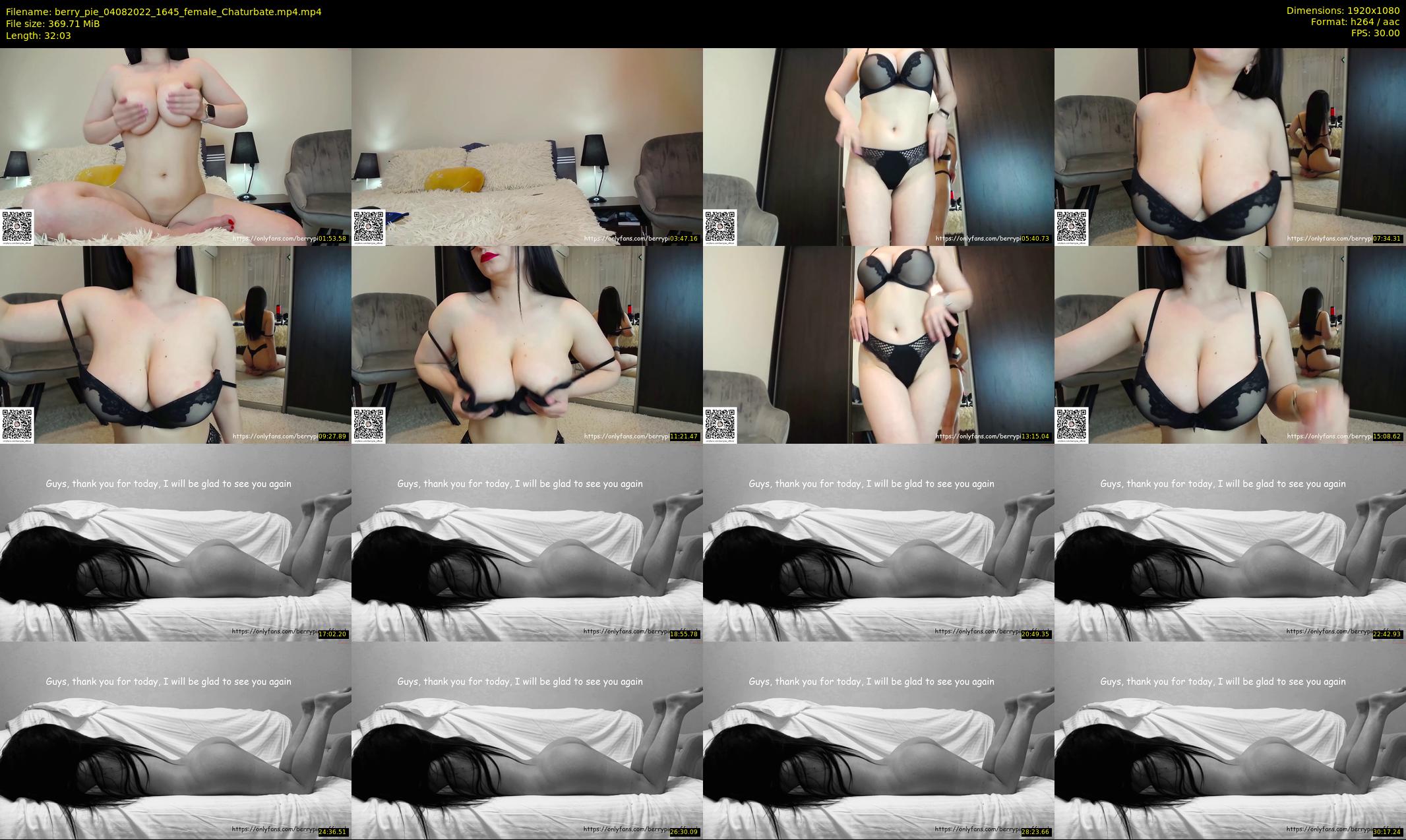 berry_pie — 33 minute Chaturbate female cam show recording, 1080p, Aug 4, 2022