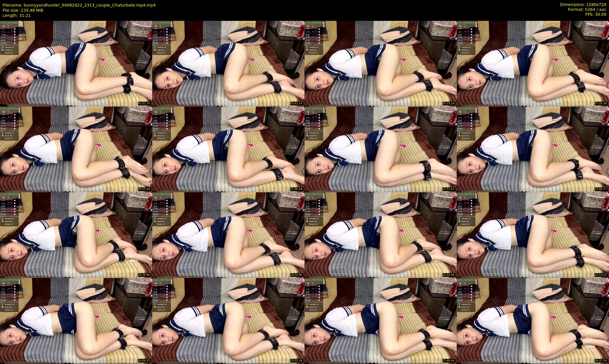 bunnyyandhunter — 32 minute Chaturbate couple cam show recording, 720p, Aug 4, 2022