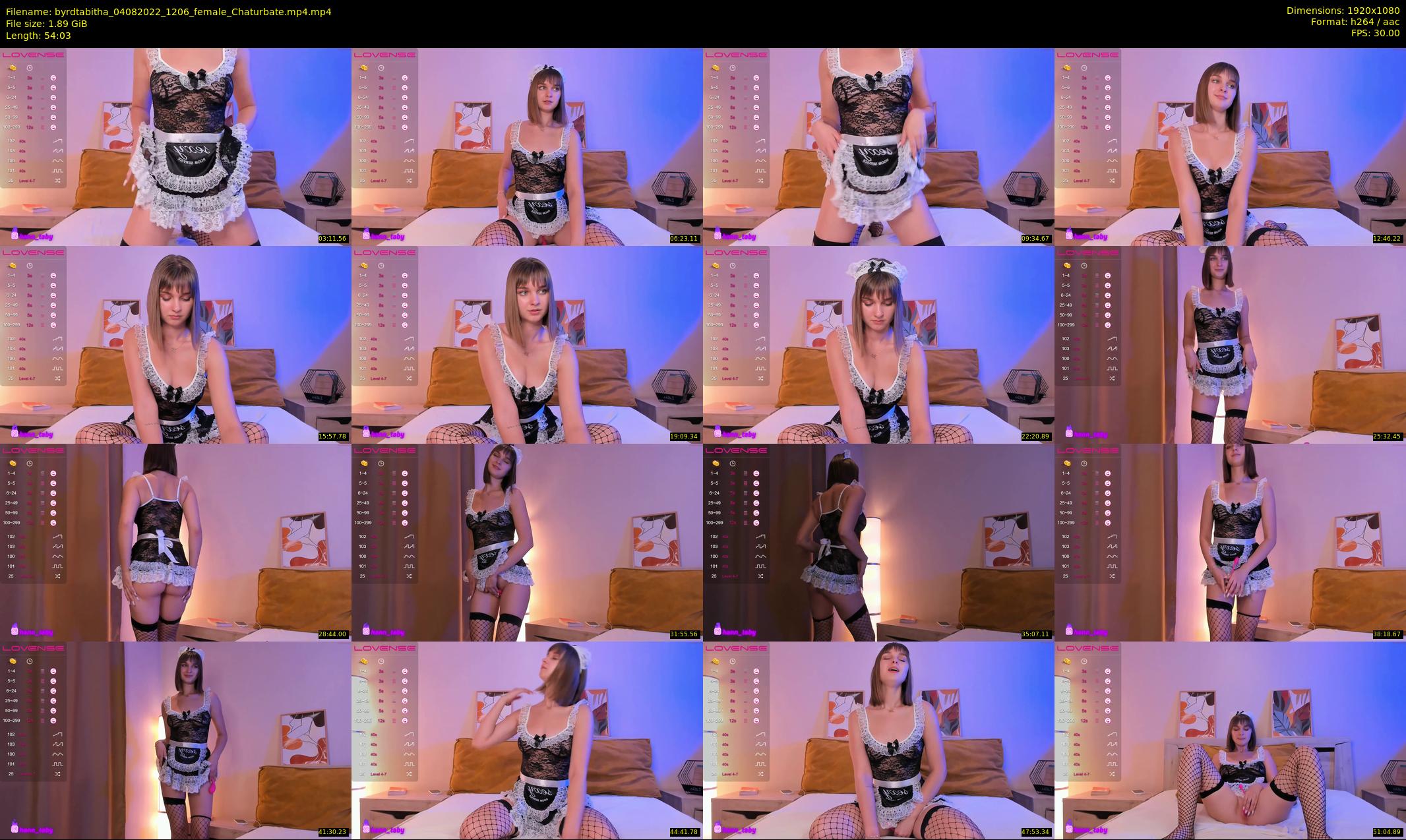byrdtabitha — 55 minute Chaturbate female cam show recording, 1080p, Aug 4, 2022