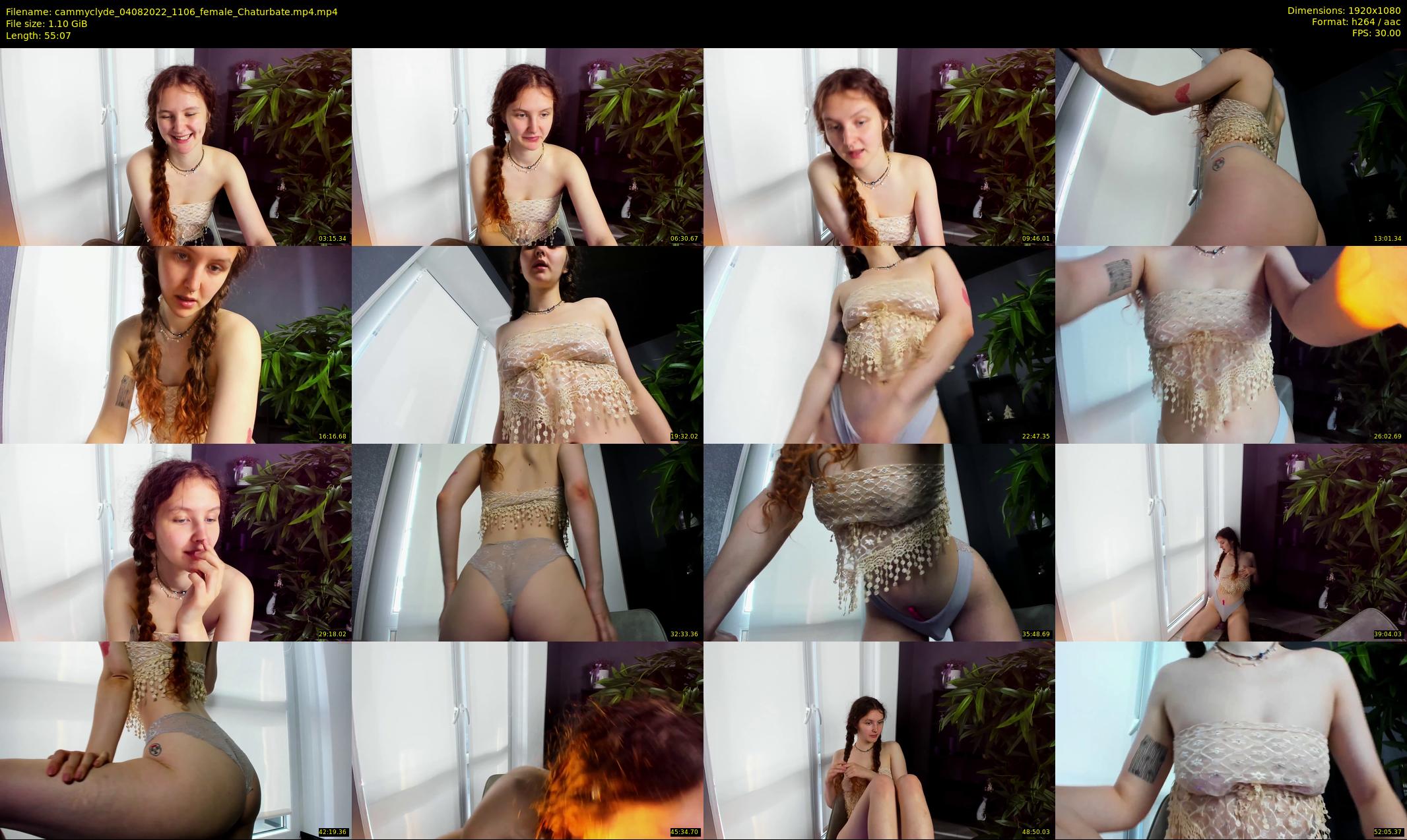 cammyclyde — 56 minute Chaturbate female cam show recording, 1080p, Aug 4, 2022