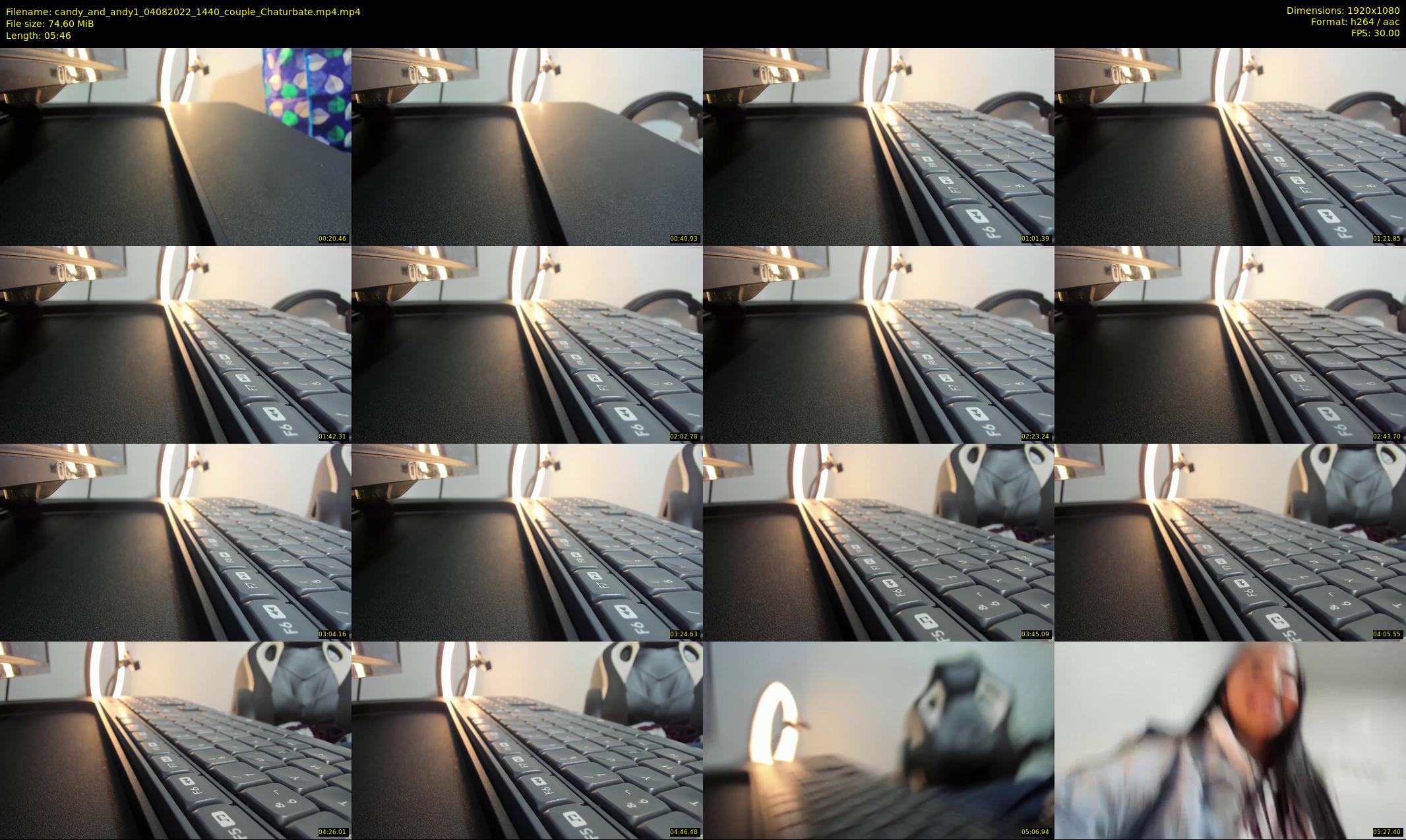 candy_and_andy1 — 6 minute Chaturbate couple cam show recording, 1080p, Aug 4, 2022