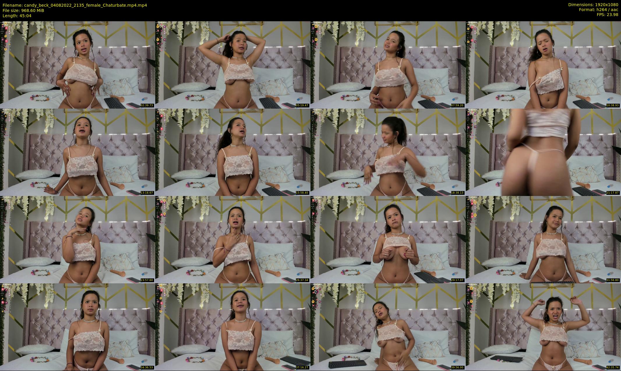 candy_beck — 46 minute Chaturbate female cam show recording, 1080p, Aug 4, 2022