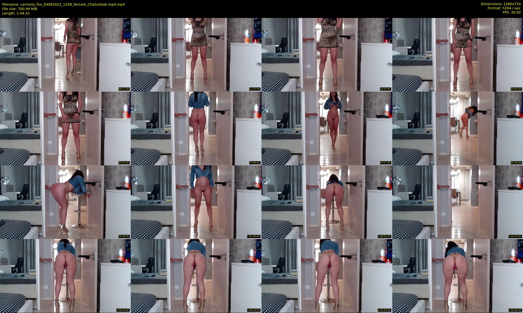 carmela_fox — 105 minute Chaturbate female cam show recording, 720p, Aug 4, 2022