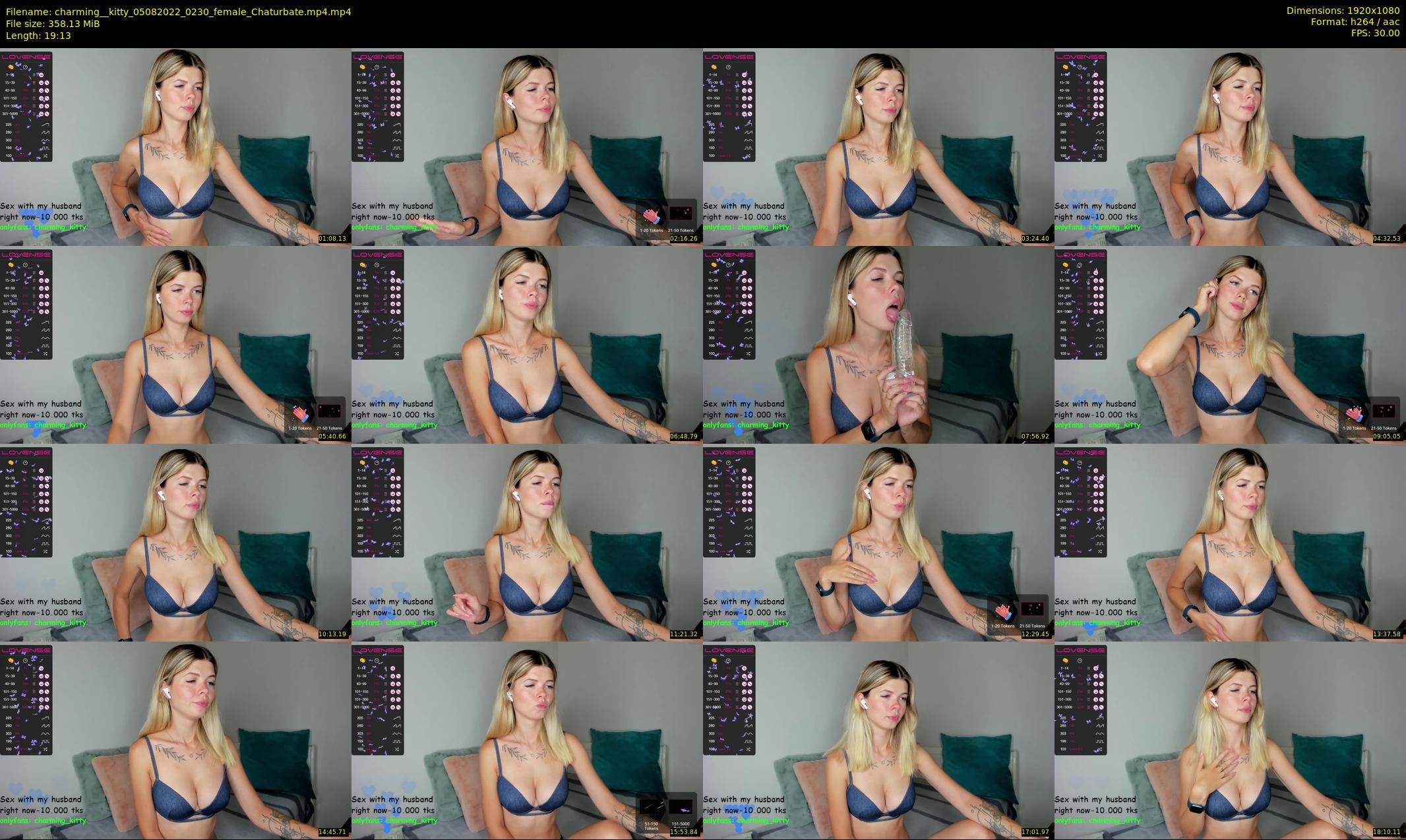 charming__kitty — 20 minute Chaturbate female cam show recording, 1080p, Aug 5, 2022