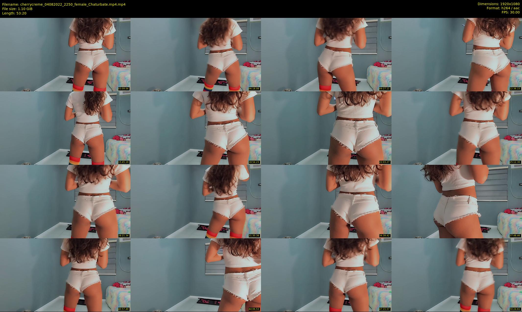 cherrycreme — 54 minute Chaturbate female cam show recording, 1080p, Aug 4, 2022