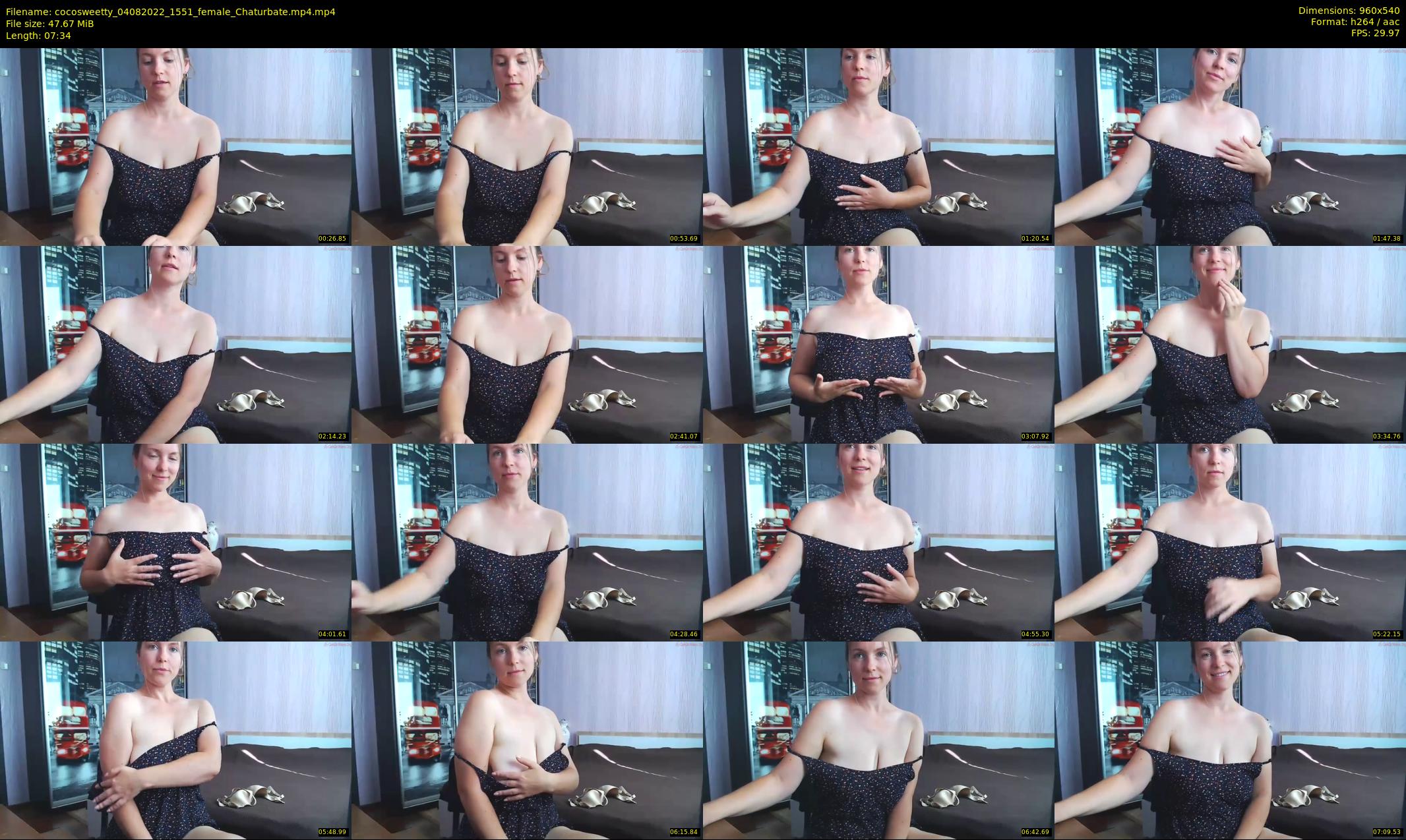 cocosweetty — 8 minute Chaturbate female cam show recording, 480p, Aug 4, 2022