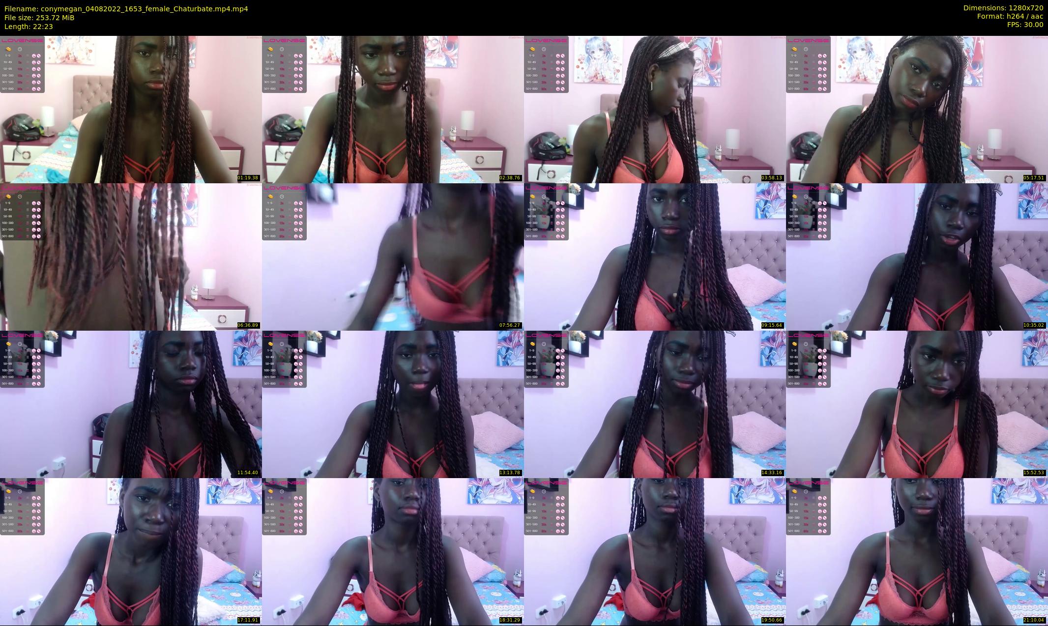 conymegan — 23 minute Chaturbate female cam show recording, 720p, Aug 4, 2022