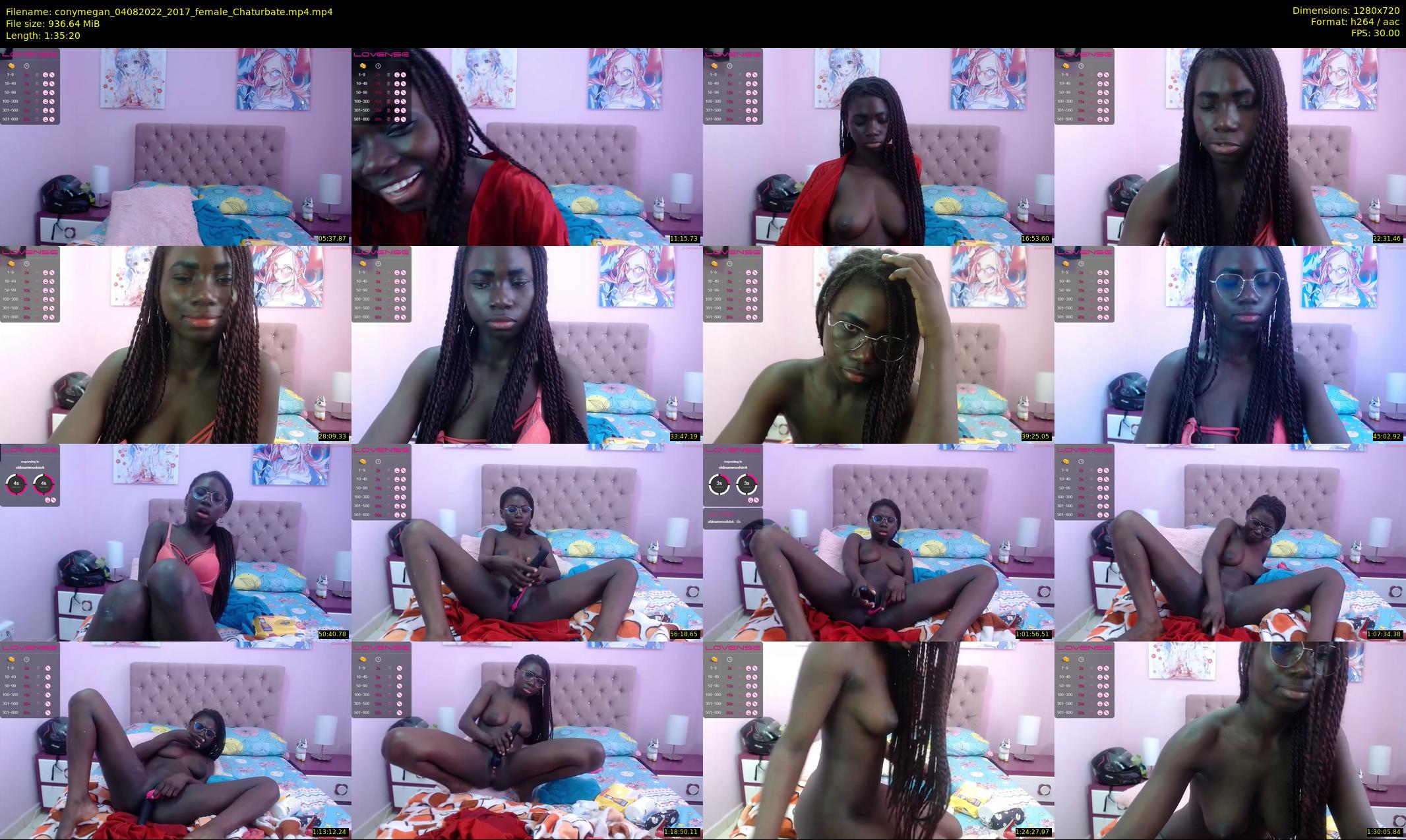 conymegan — 96 minute Chaturbate female cam show recording, 720p, Aug 4, 2022