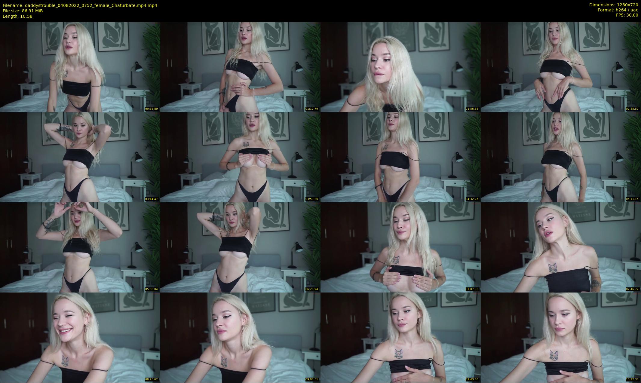 daddystrouble — 11 minute Chaturbate female cam show recording, 720p, Aug 4, 2022