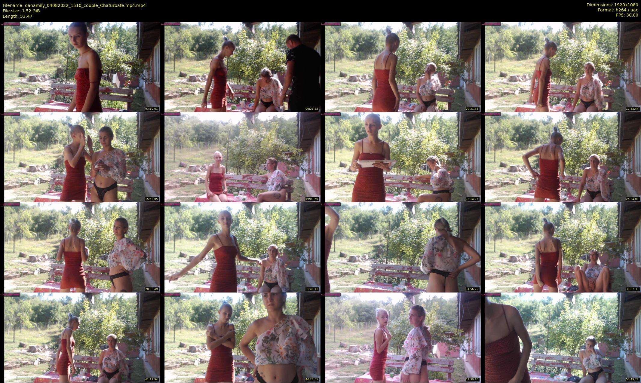 danamily — 54 minute Chaturbate female cam show recording, 1080p, Aug 4, 2022