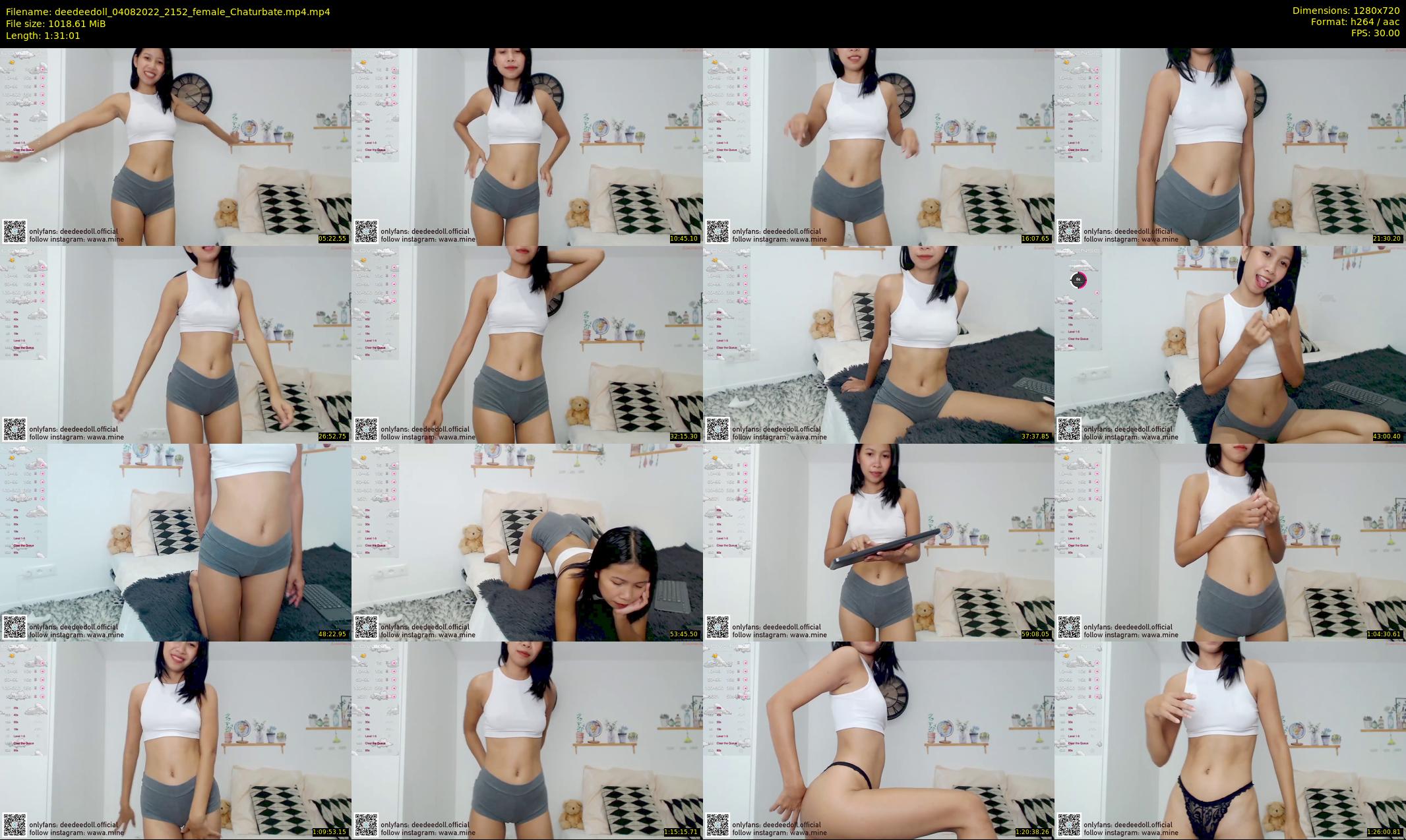 deedeedoll — 92 minute Chaturbate female cam show recording, 720p, Aug 4, 2022