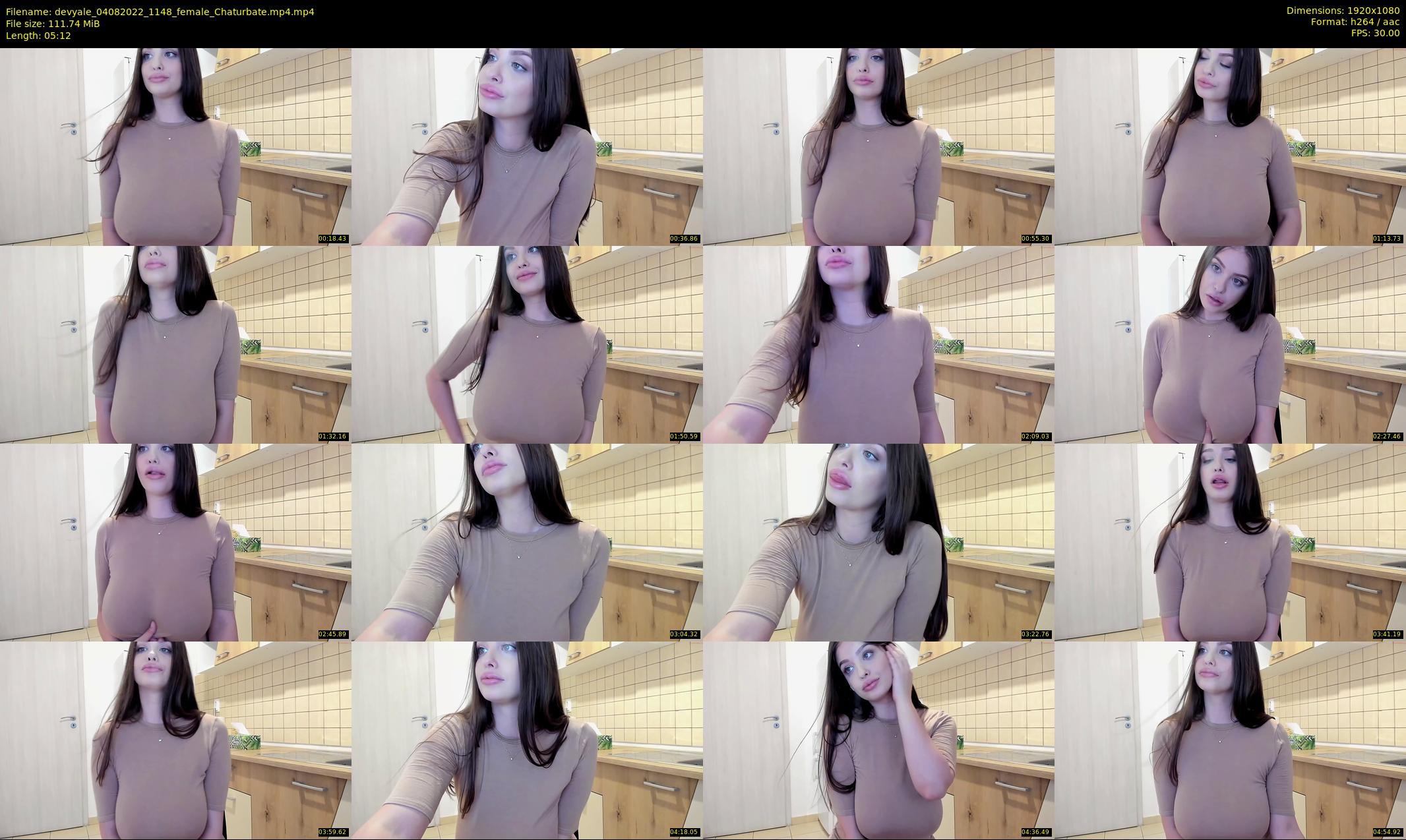 devyale — 6 minute Chaturbate female cam show recording, 1080p, Aug 4, 2022