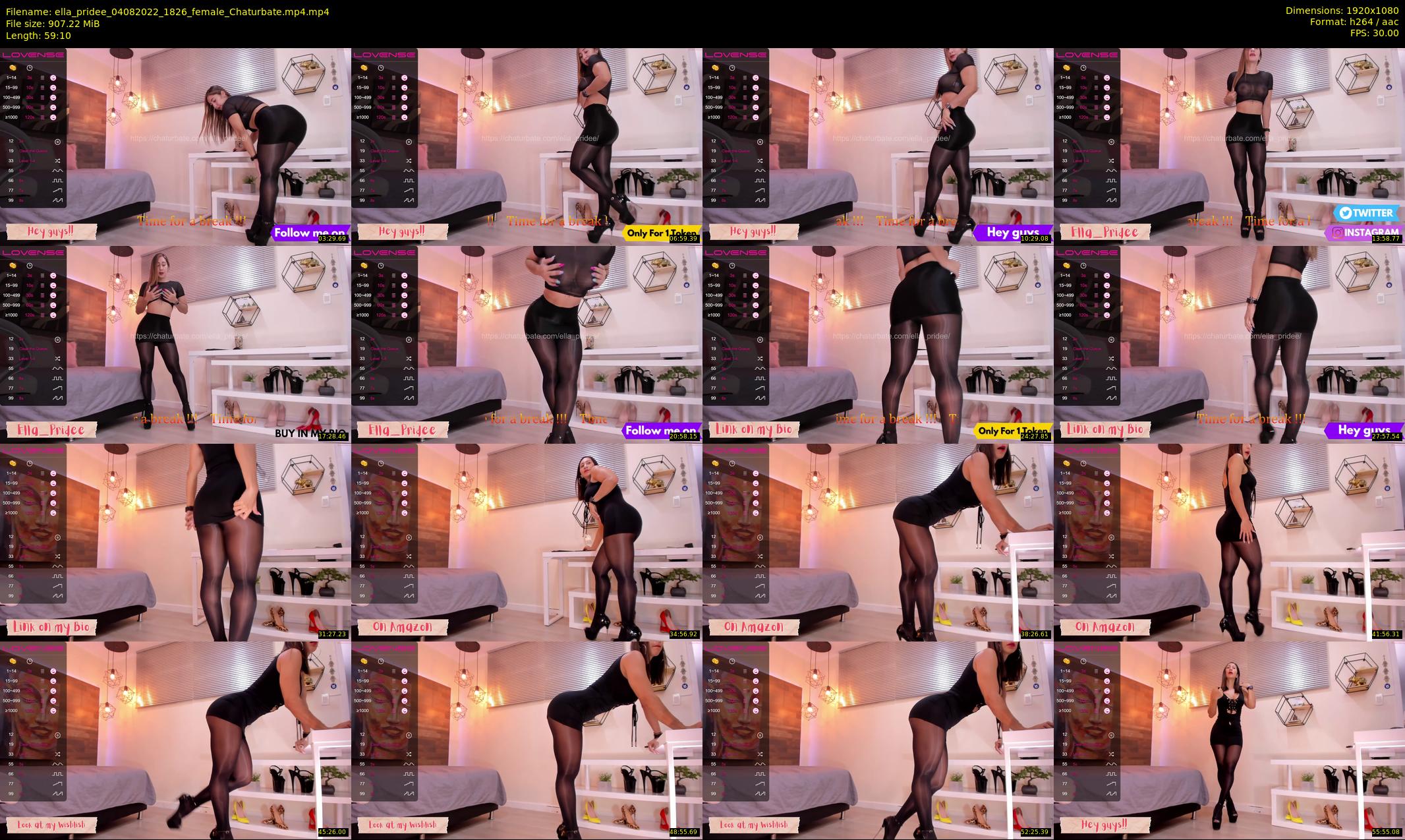 ella_pridee — 60 minute Chaturbate female cam show recording, 1080p, Aug 4, 2022