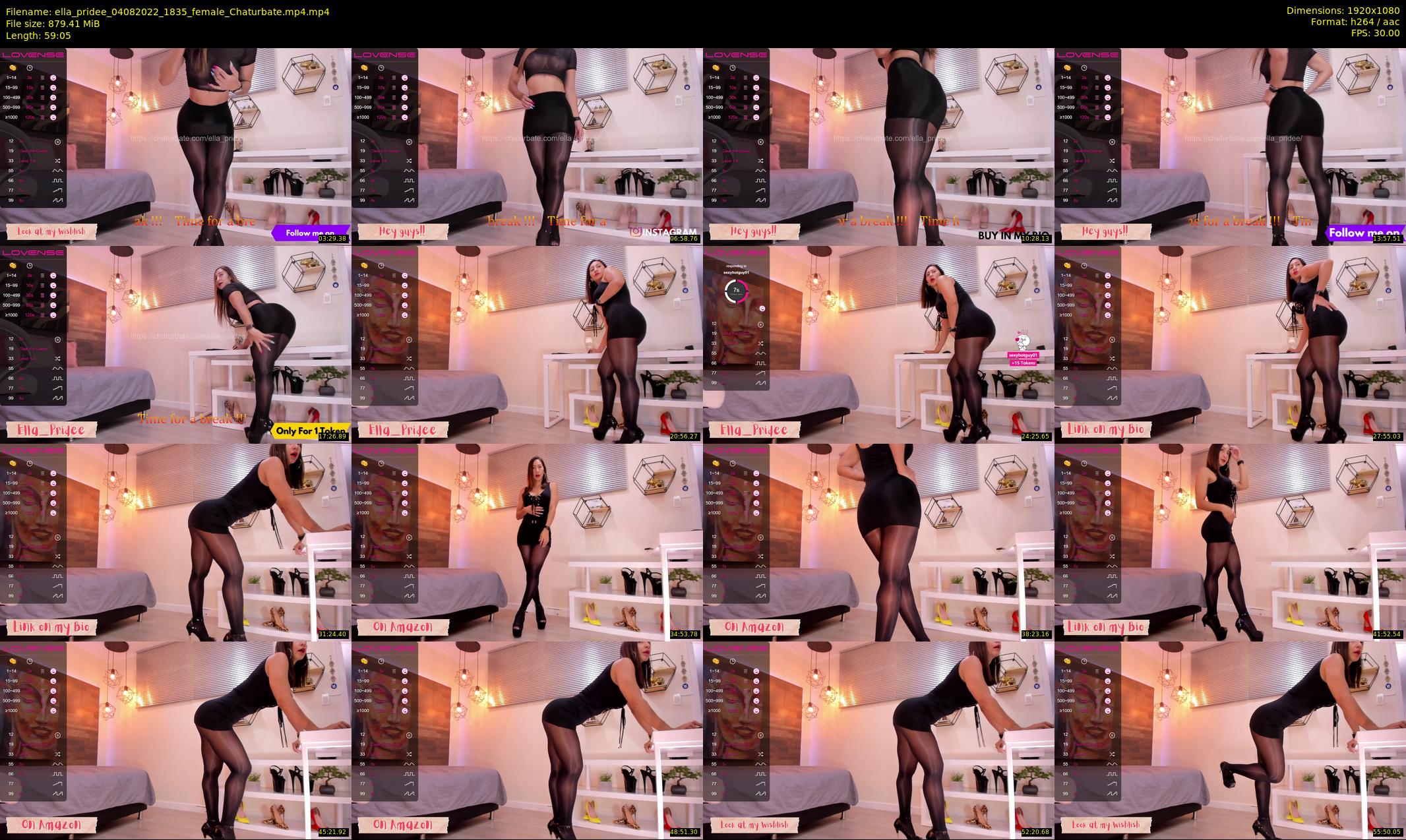 ella_pridee — 60 minute Chaturbate female cam show recording, 1080p, Aug 4, 2022