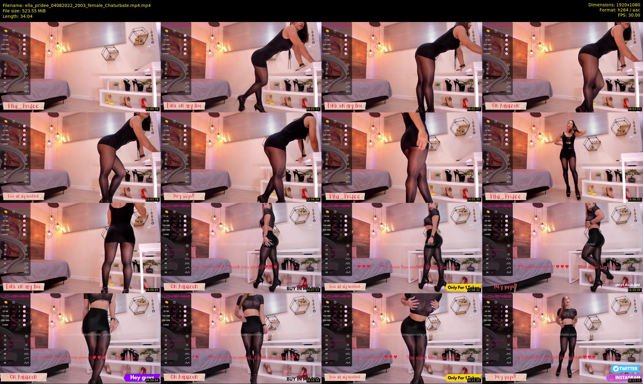 ella_pridee — 35 minute Chaturbate female cam show recording, 1080p, Aug 4, 2022