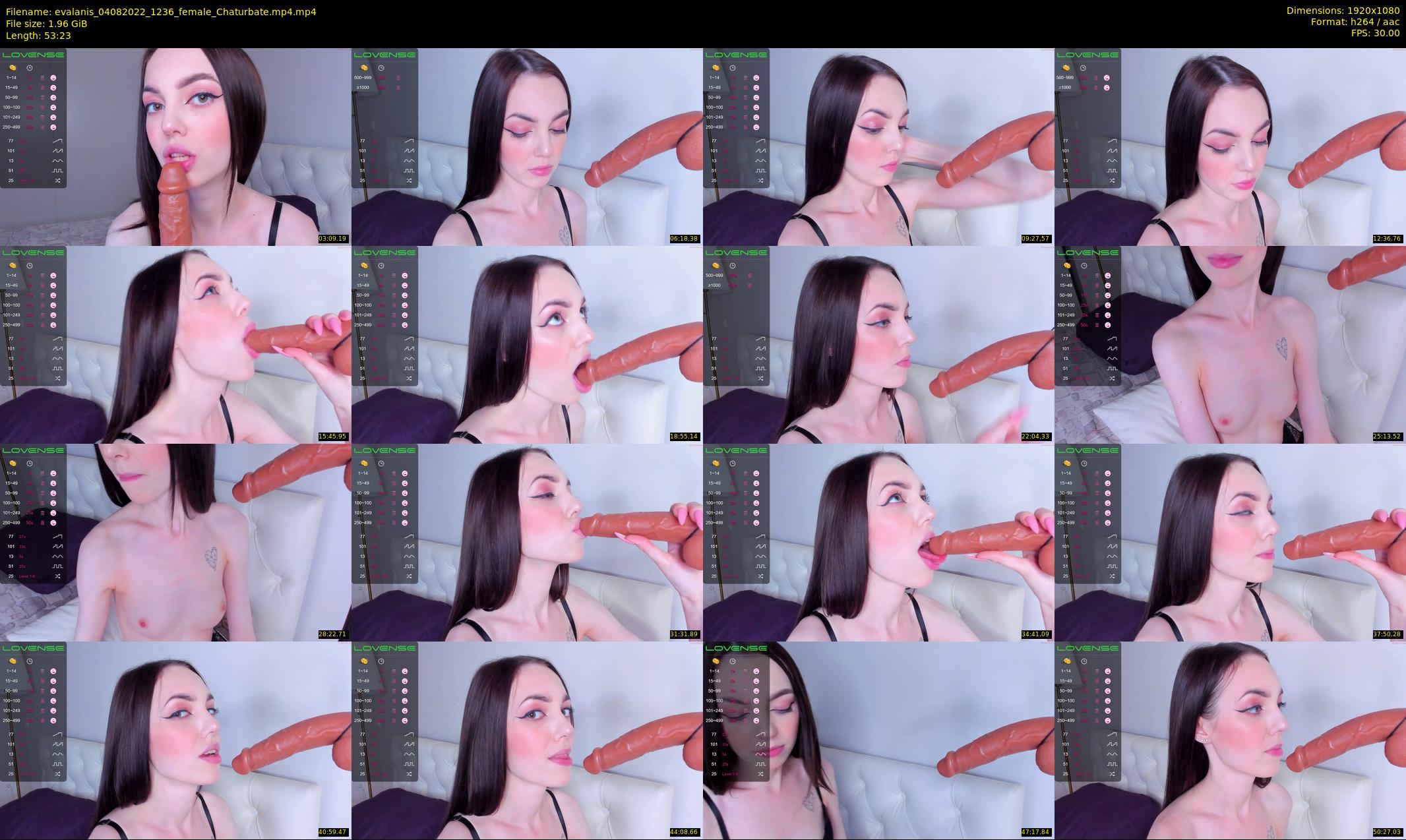 evalanis — 54 minute Chaturbate couple cam show recording, 1080p, Aug 4, 2022
