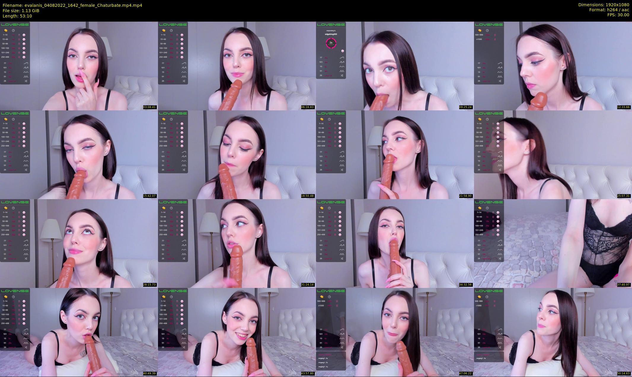 evalanis — 54 minute Chaturbate couple cam show recording, 1080p, Aug 4, 2022