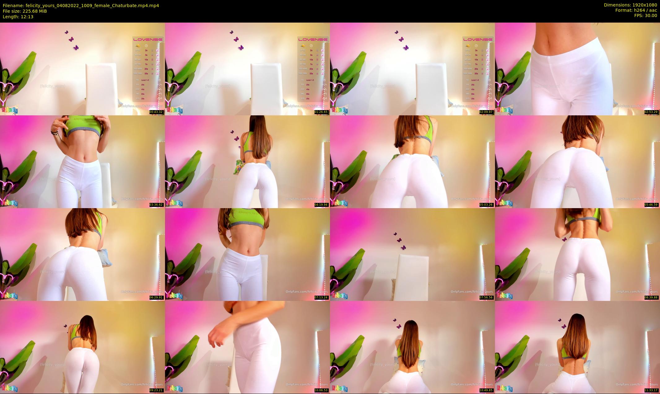 felicity_yours — 13 minute Chaturbate female cam show recording, 1080p, Aug 4, 2022