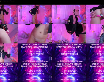 finleyfae — 13 minute Chaturbate female cam show recording, 1080p, Aug 4, 2022
