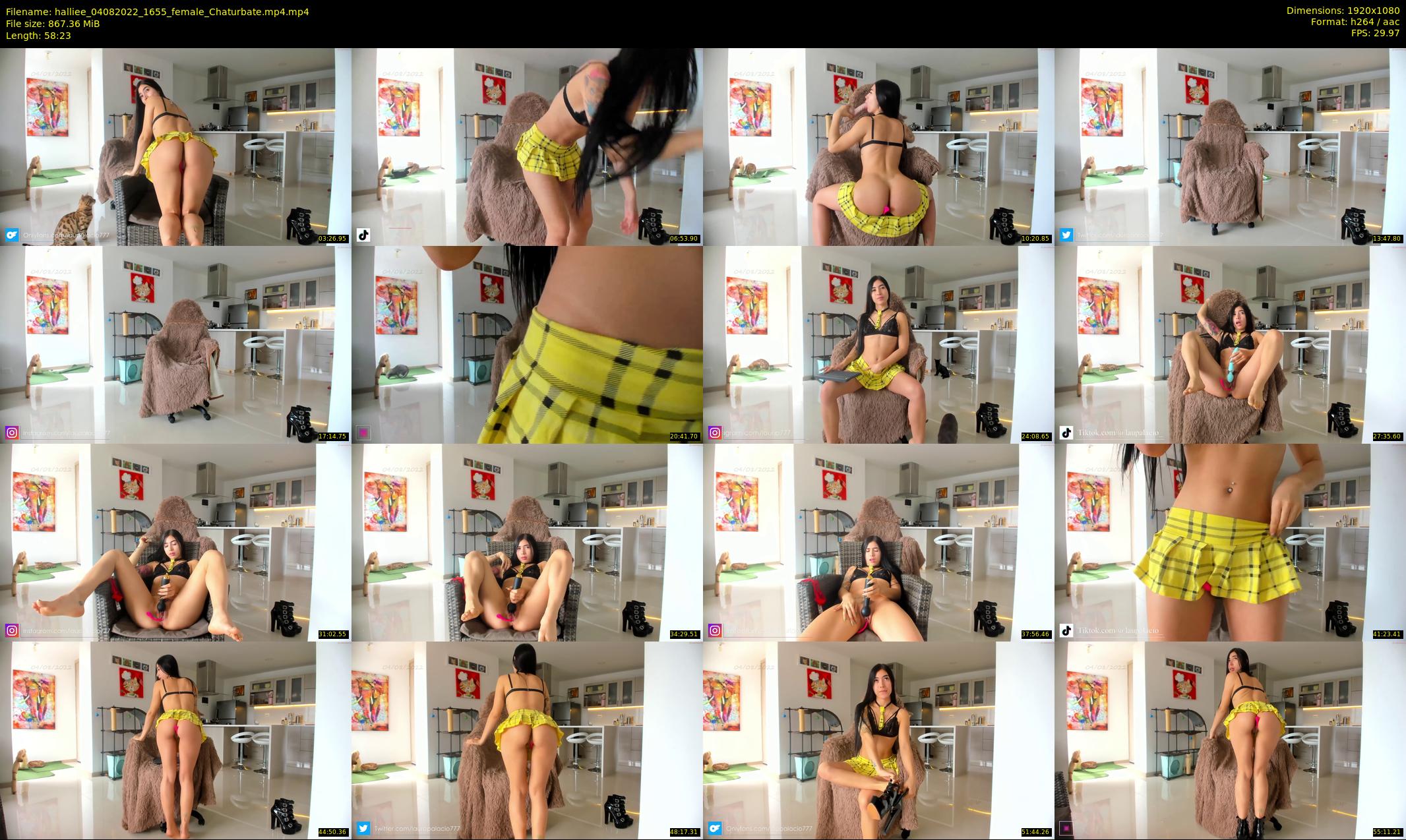 halliee — 59 minute Chaturbate couple cam show recording, 1080p, Aug 4, 2022