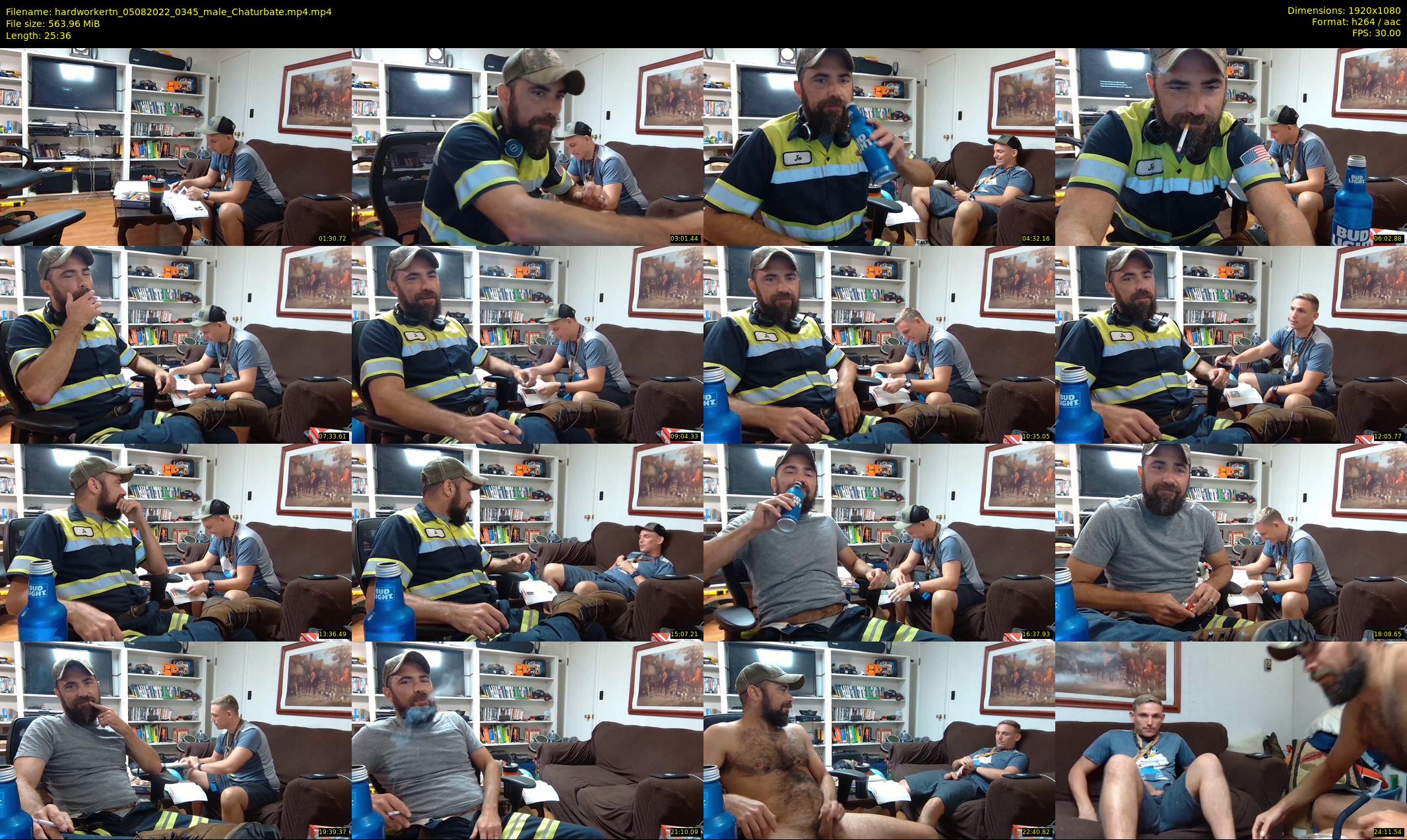 hardworkertn — 26 minute Chaturbate male cam show recording, 1080p, Aug 5, 2022