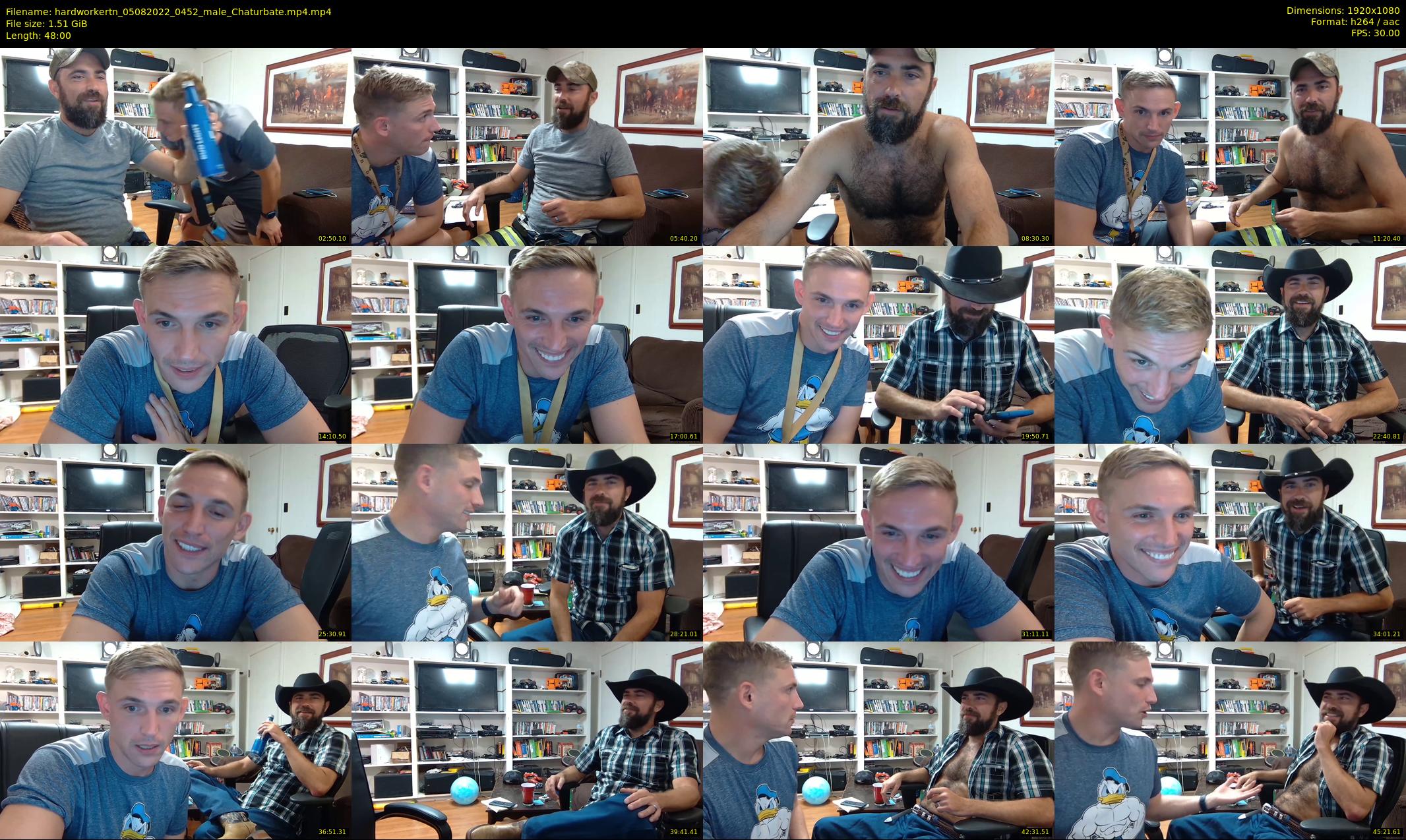 hardworkertn — 48 minute Chaturbate male cam show recording, 1080p, Aug 5, 2022
