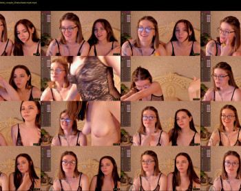 hornykittens — 18 minute Chaturbate couple cam show recording, 1080p, Aug 5, 2022