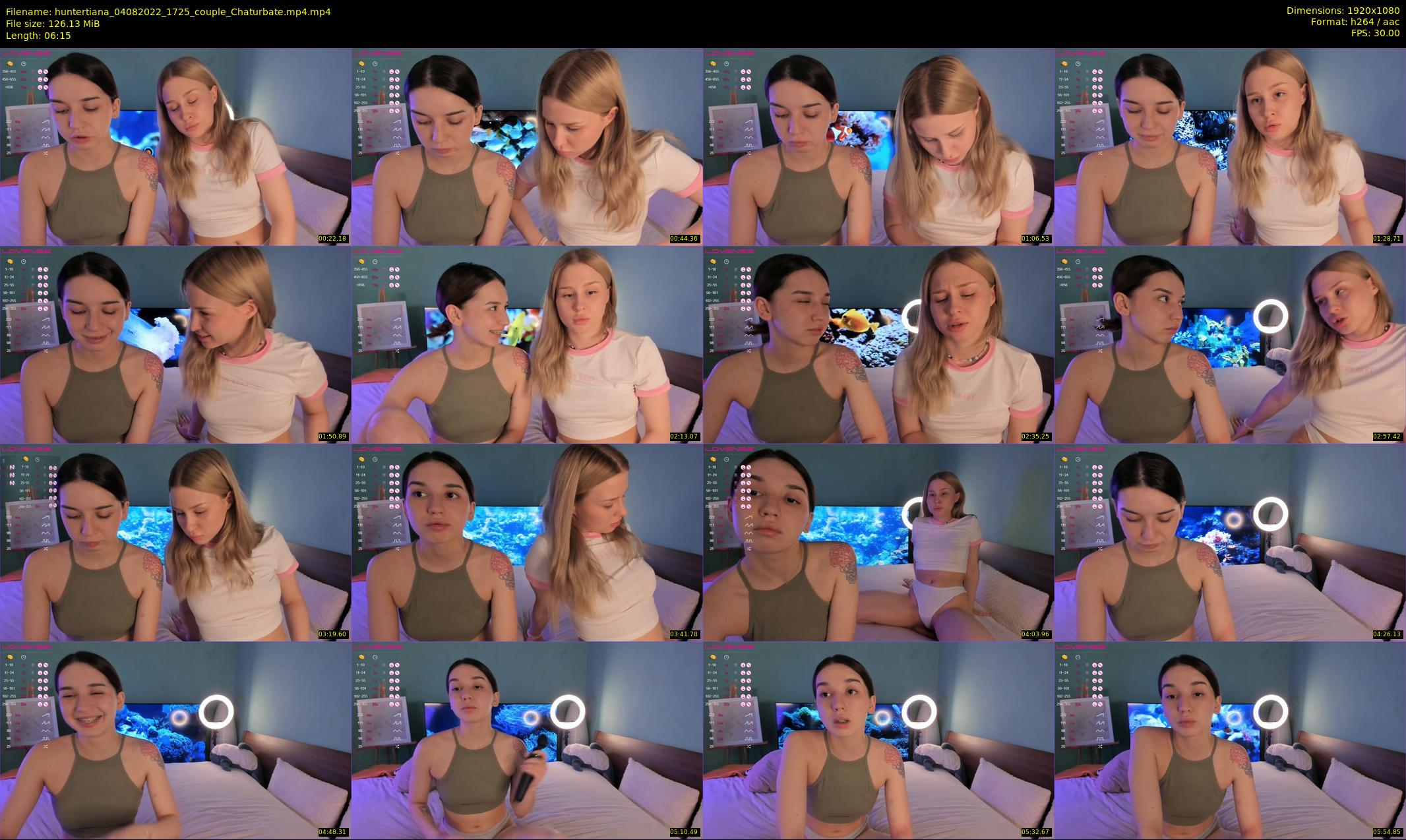 huntertiana — 7 minute Chaturbate female cam show recording, 1080p, Aug 4, 2022